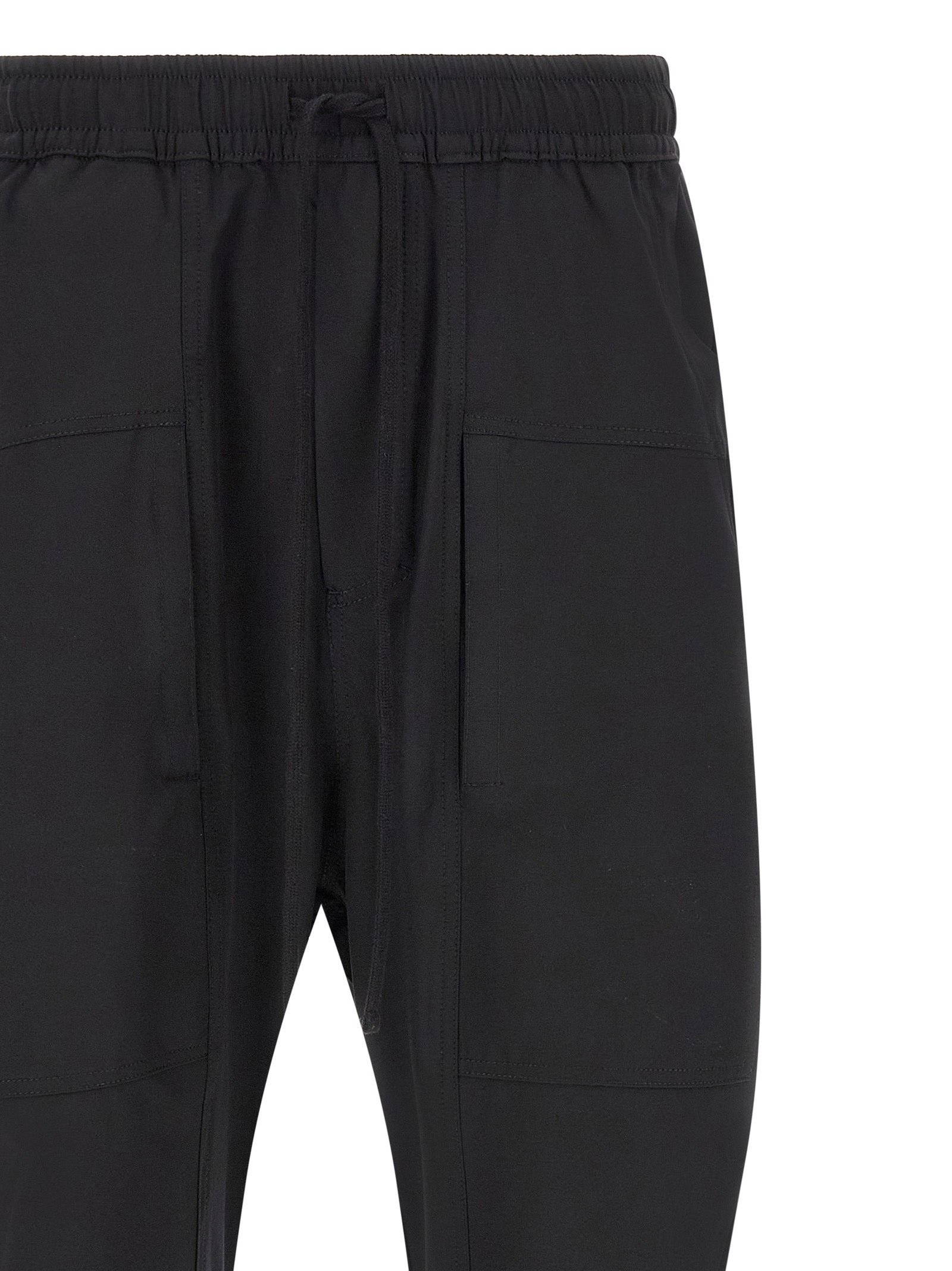 Thom Krom Schwarze Polyamid-Sporthose