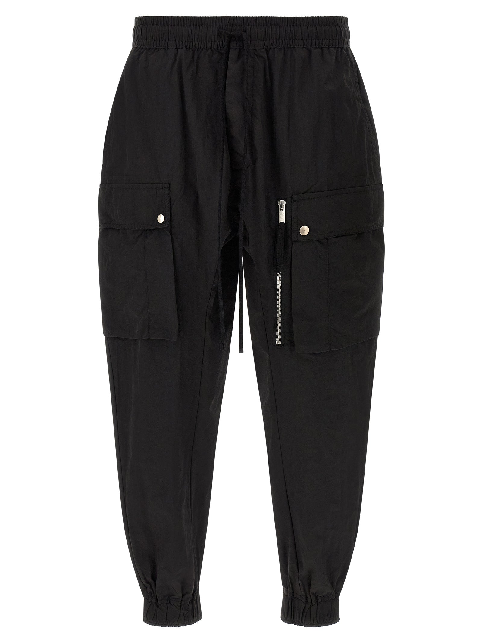 Thom Krom Schwarze Cargohose aus Nylon