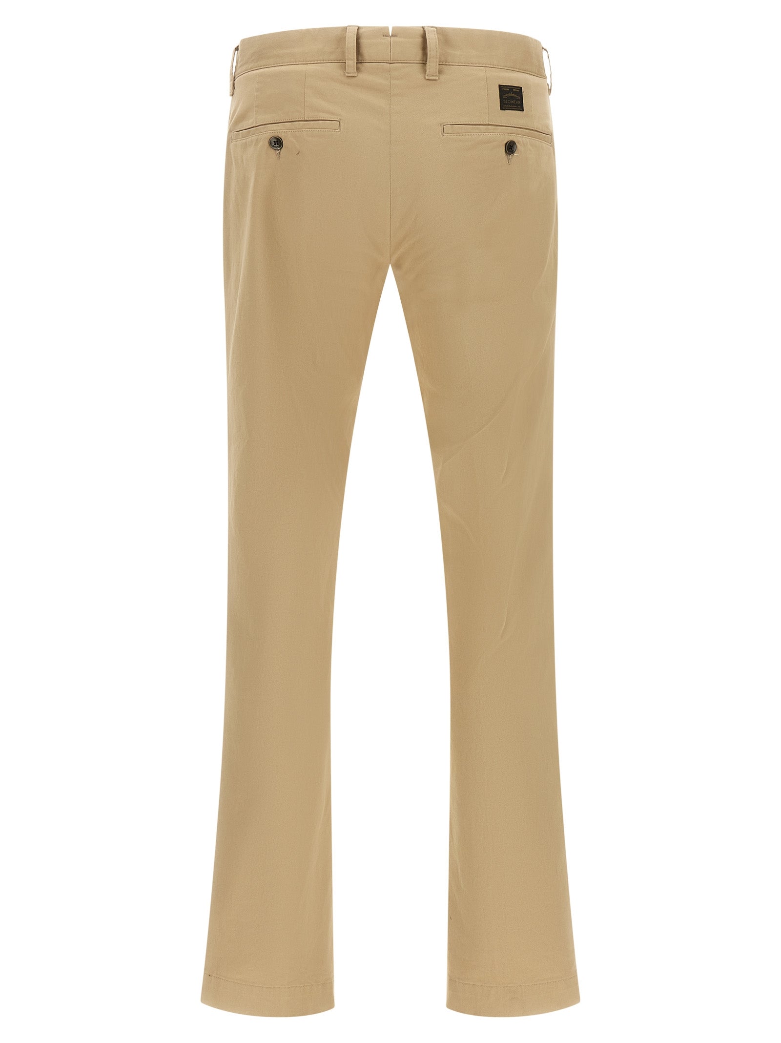 Incotex Beige Baumwoll-Chino-Hose