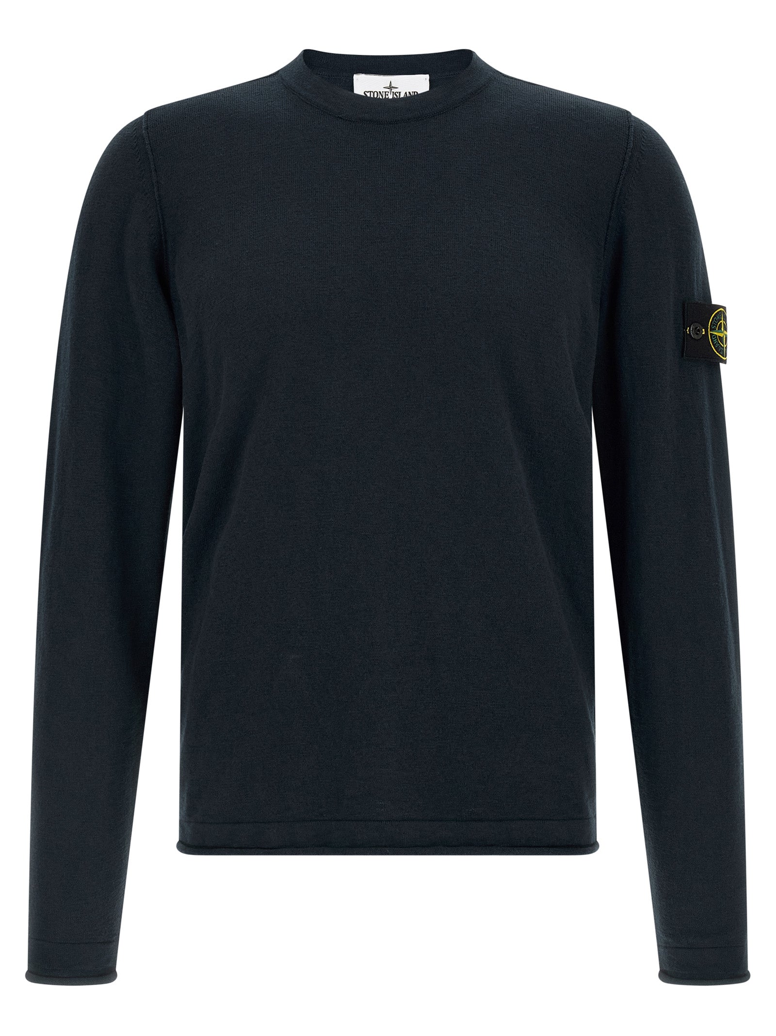 Stone Island Blauer Baumwollcardigan