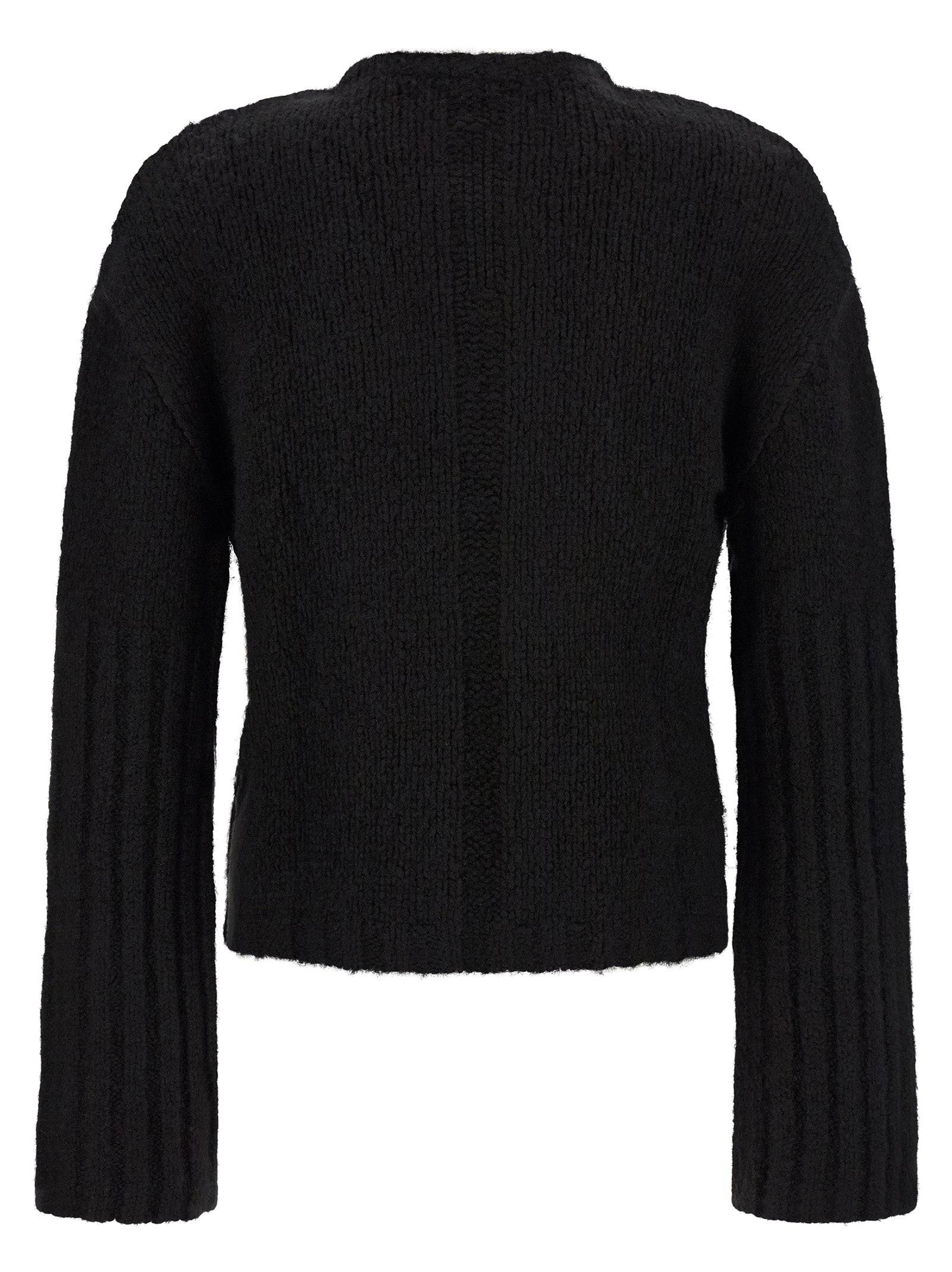Rick Owens Schwarzer Kaschmir-Cardigan