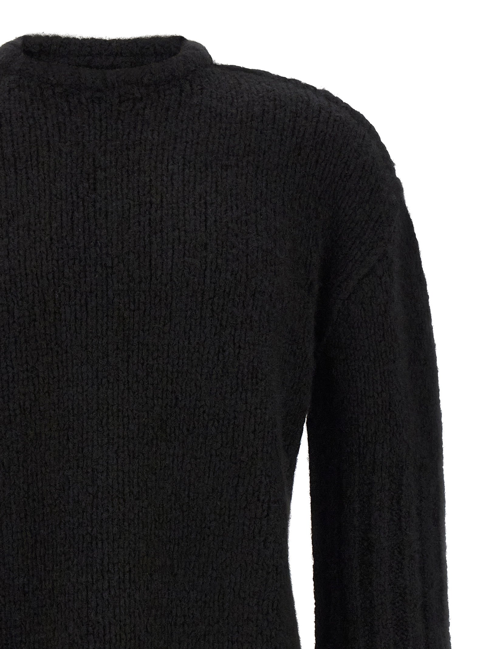 Rick Owens Schwarzer Kaschmir-Cardigan