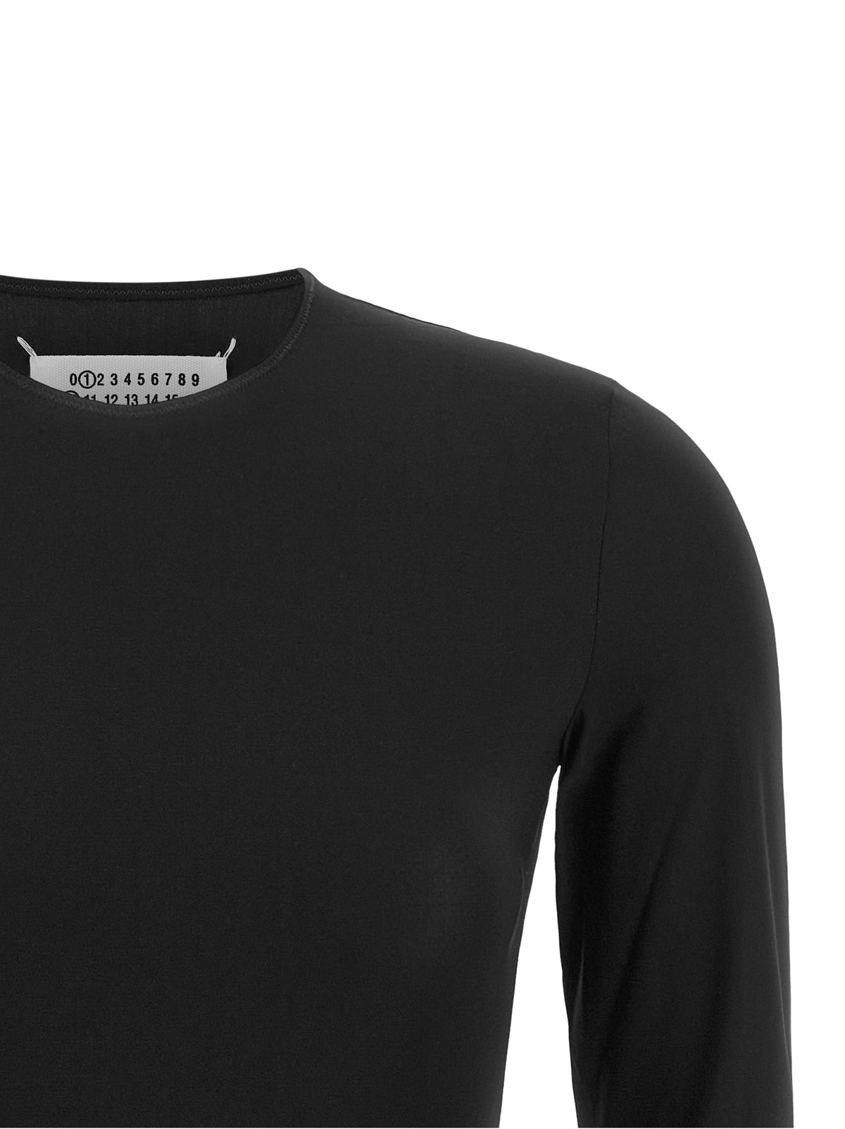 Maison Margiela Schwarzer Polyamid-Body