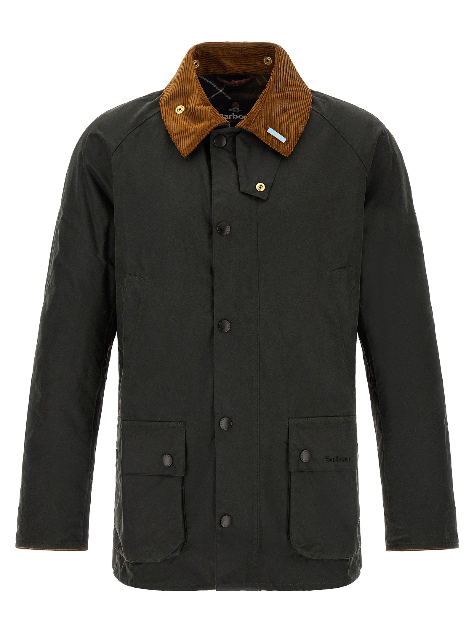 Barbour Zweifarbige Baumwoll-Shell-Jacke