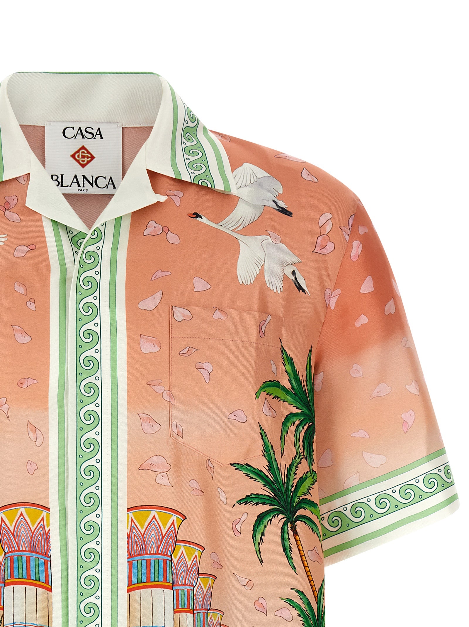 Casablanca Mehrfarbige Seidenbluse