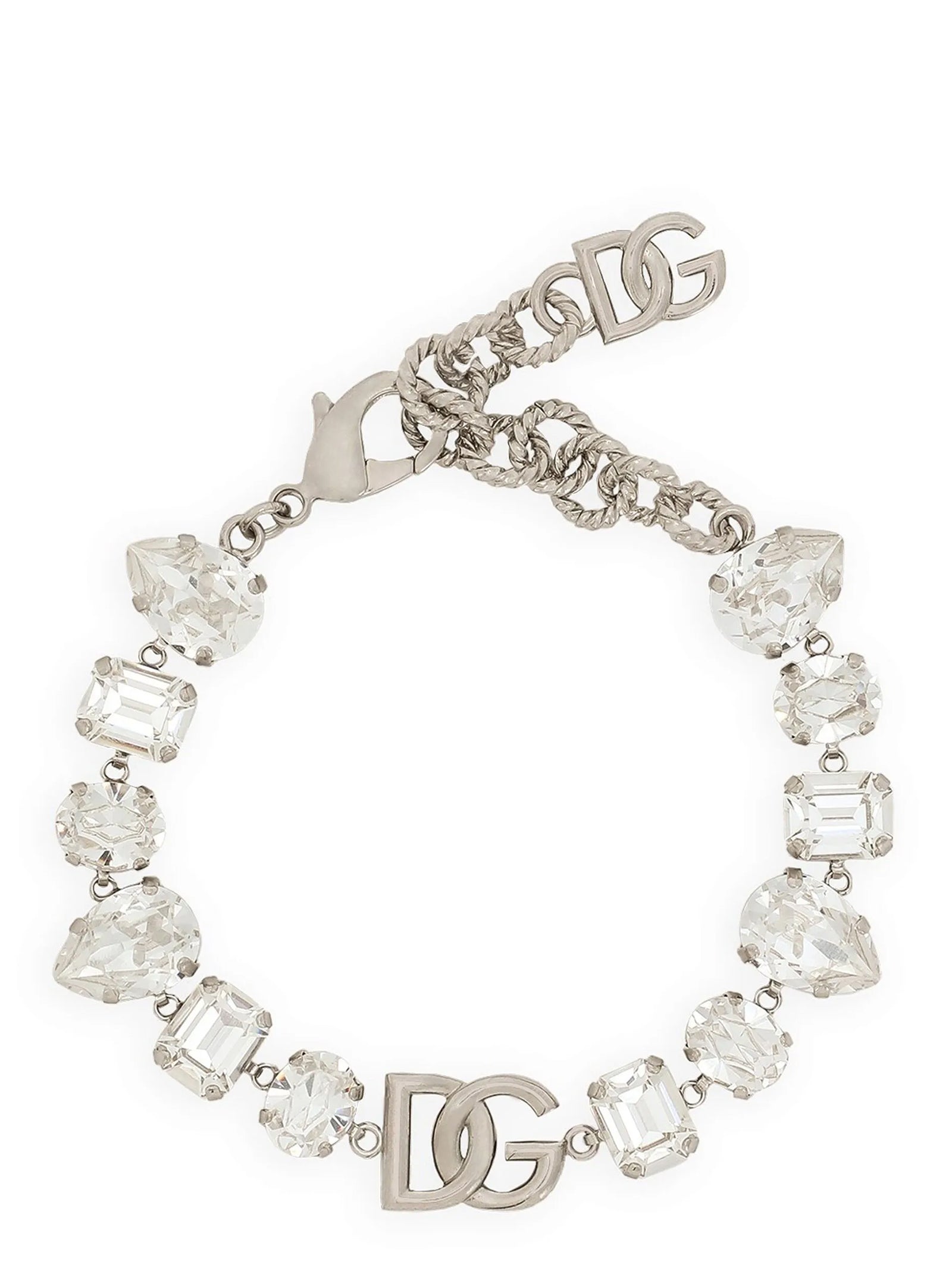 Dolce & Gabbana Armband aus Messing mit Silber-Finish