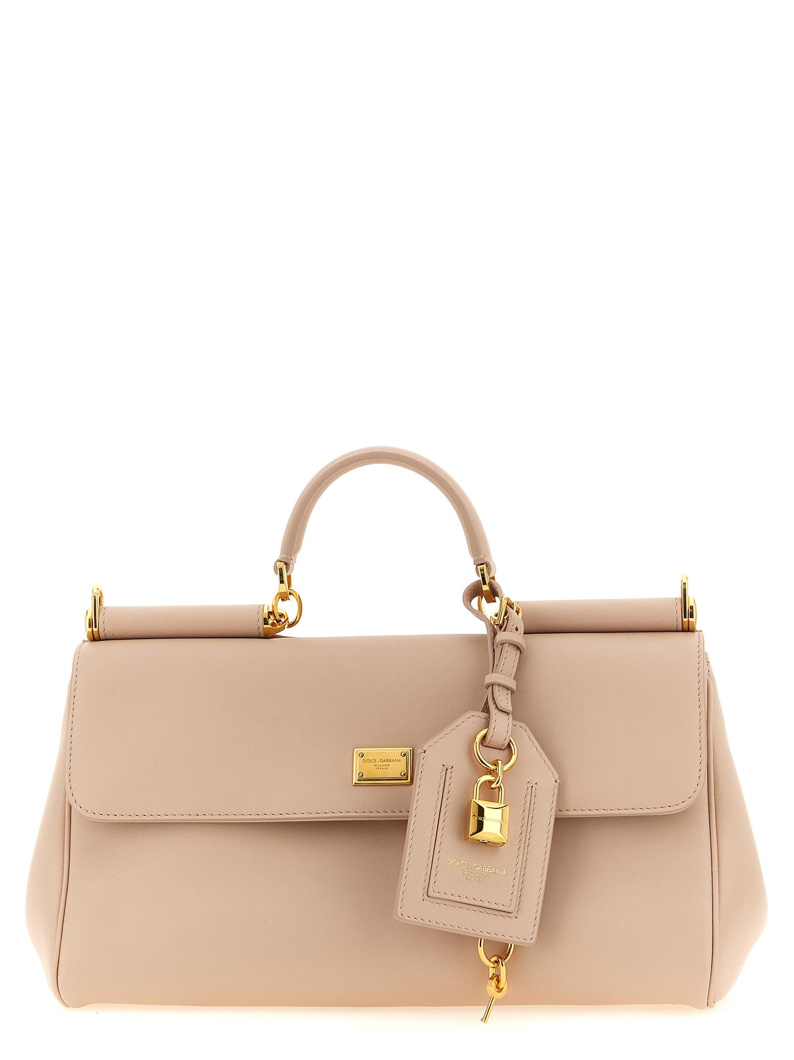 Dolce & Gabbana Multicolor Leder Handtasche