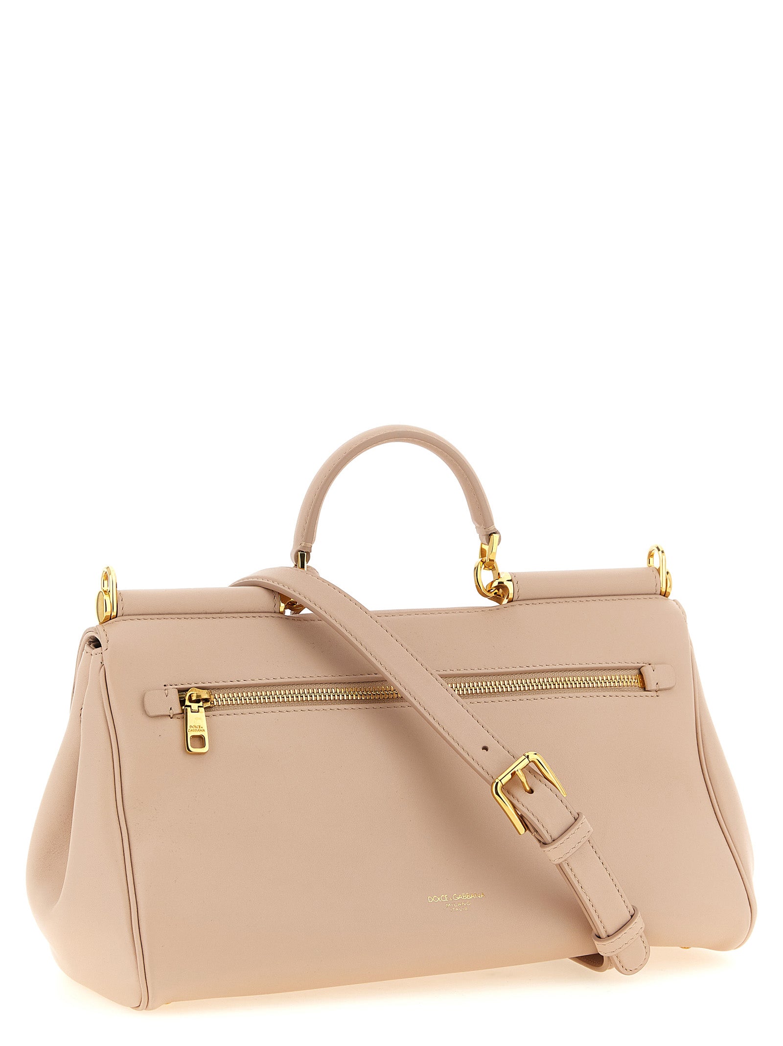 Dolce & Gabbana Multicolor Leder Handtasche
