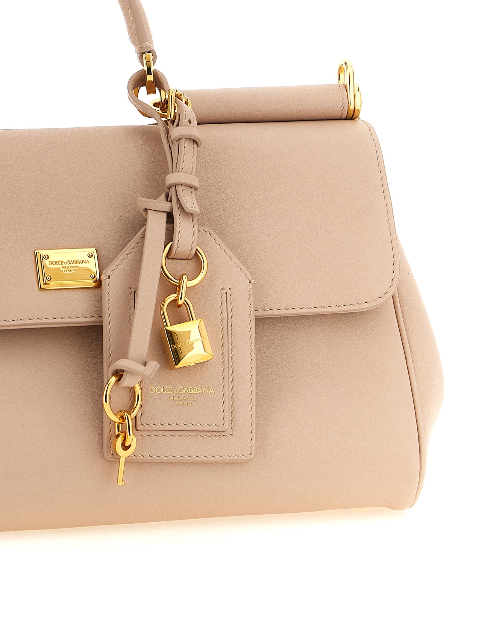 Dolce & Gabbana Multicolor Leder Handtasche