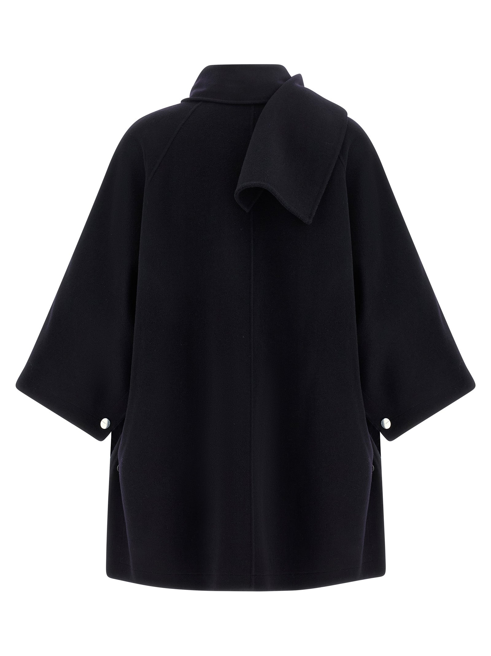 PINKO Blauer Wollmantel
