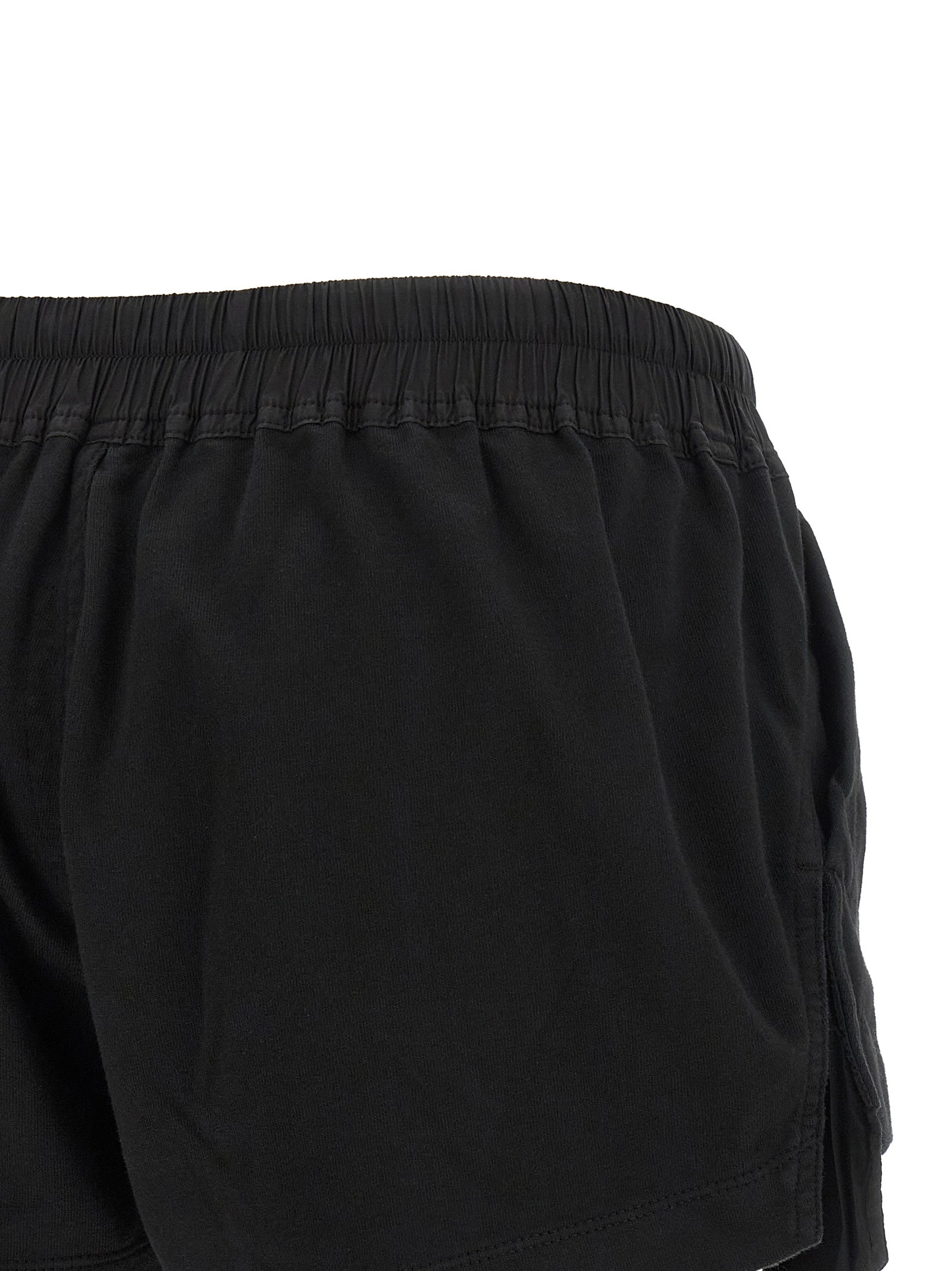 DRKSHDW Schwarze Baumwoll-Bermudashorts