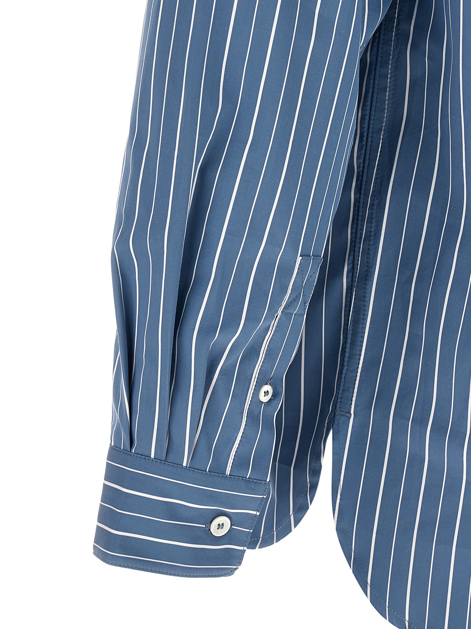 A.P.C. Blaue Baumwollbluse
