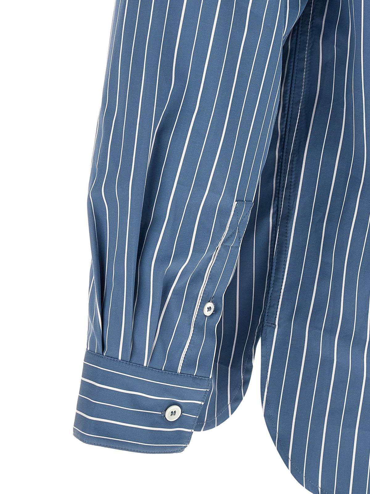 A.P.C. Blaue Baumwollbluse