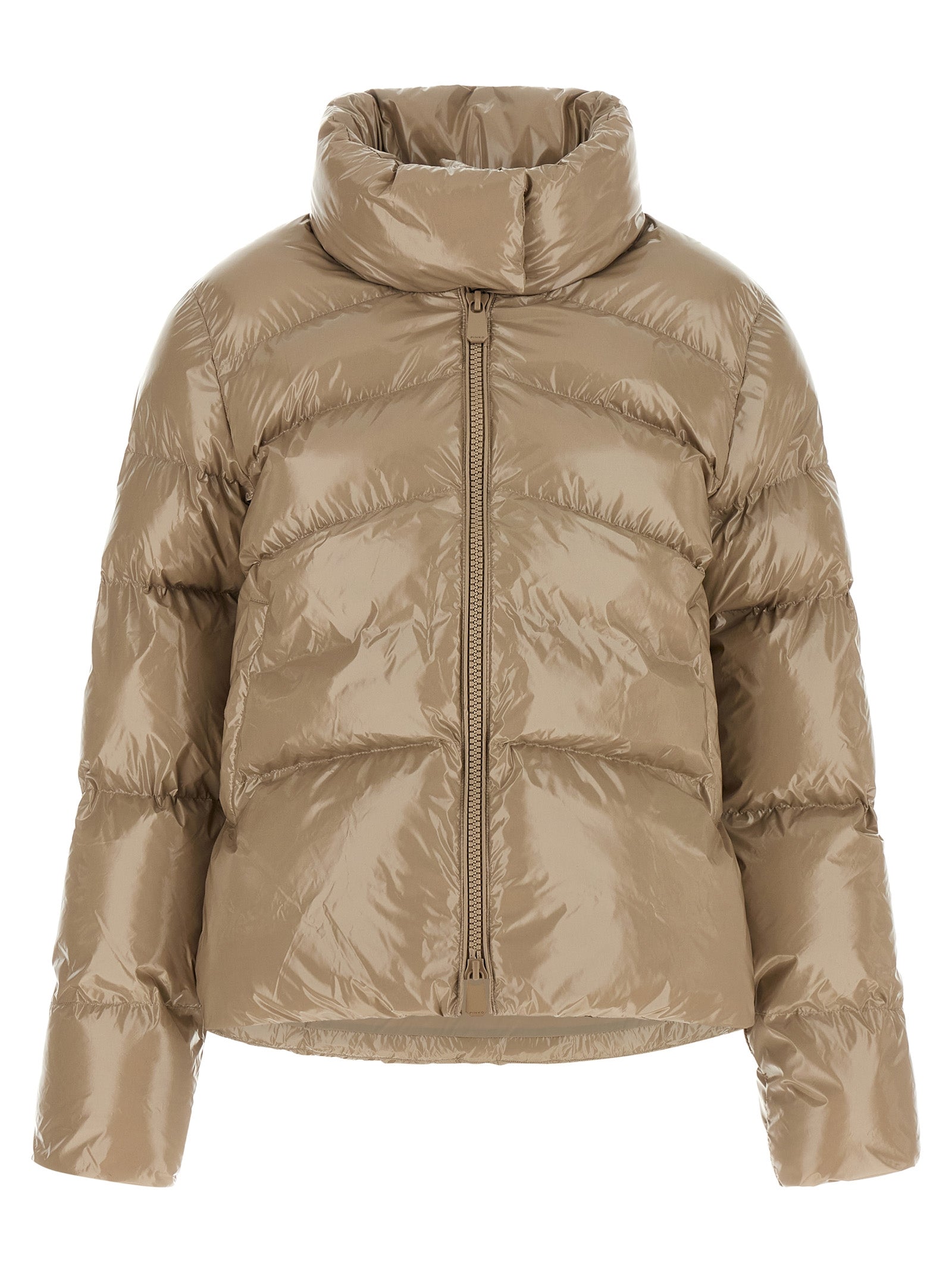 PINKO Beige Polyamid Steppjacke