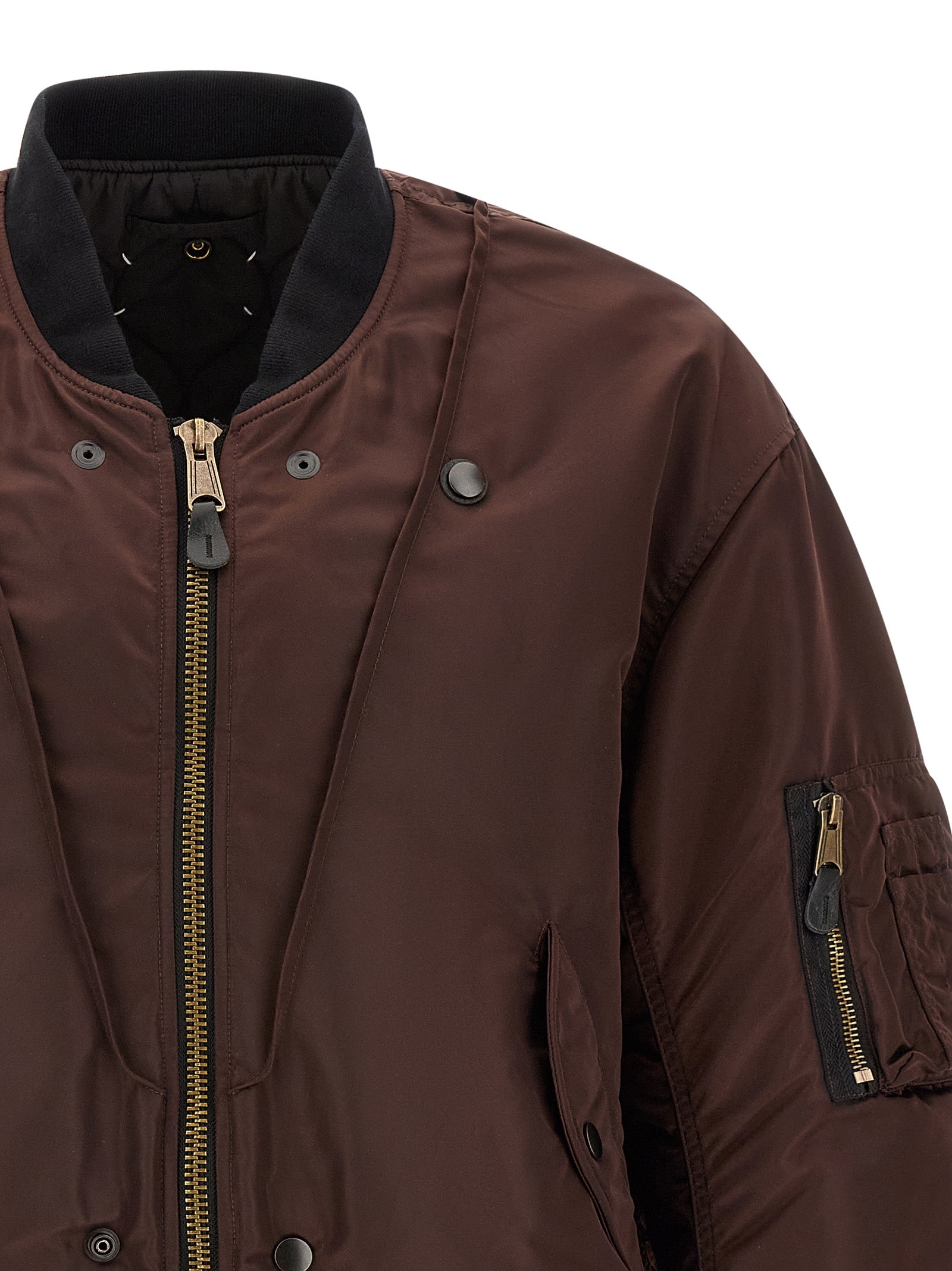 Maison Margiela Multicolor Polyamid Bomberjacke