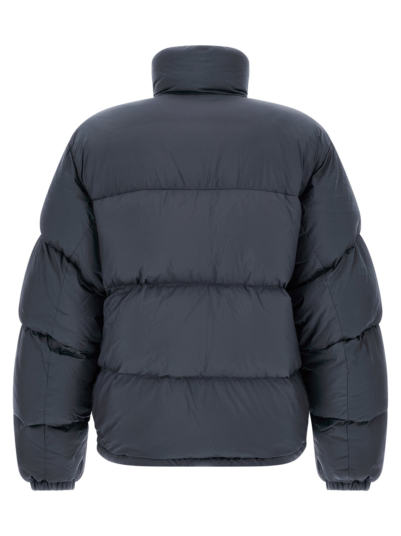 Canada Goose Graue Polyamid-Jacke in voller Länge
