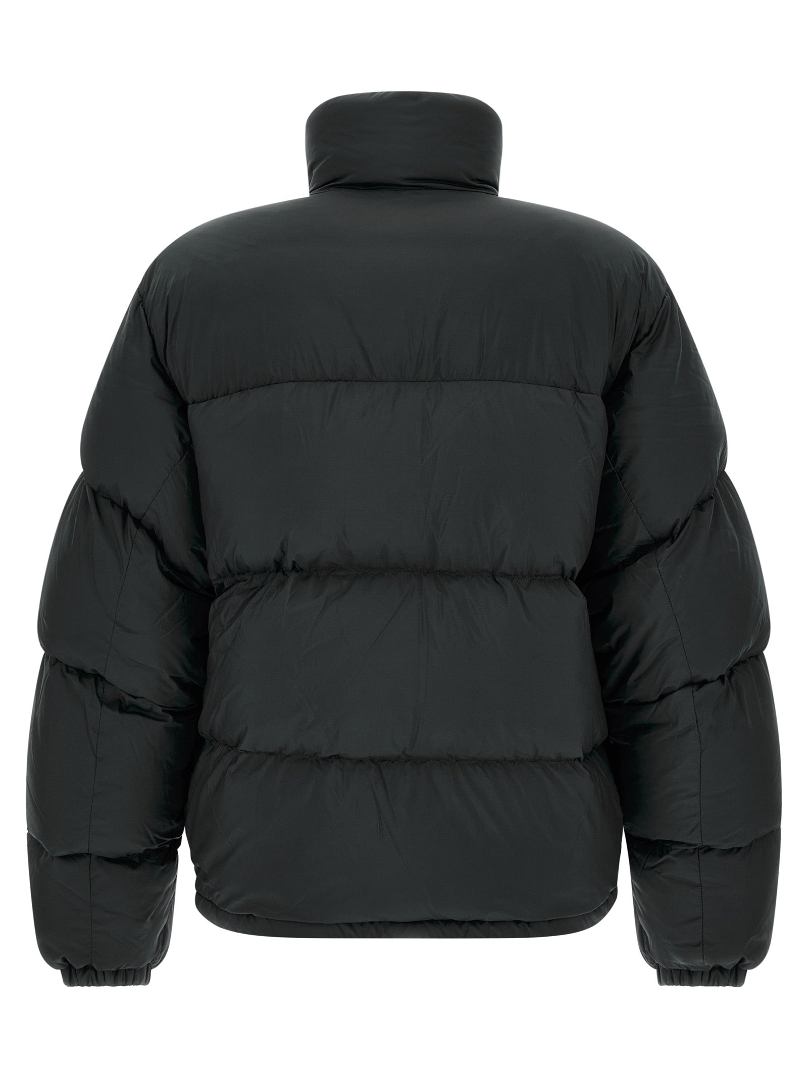 Canada Goose Schwarze Polyamid-Jacke in voller Länge