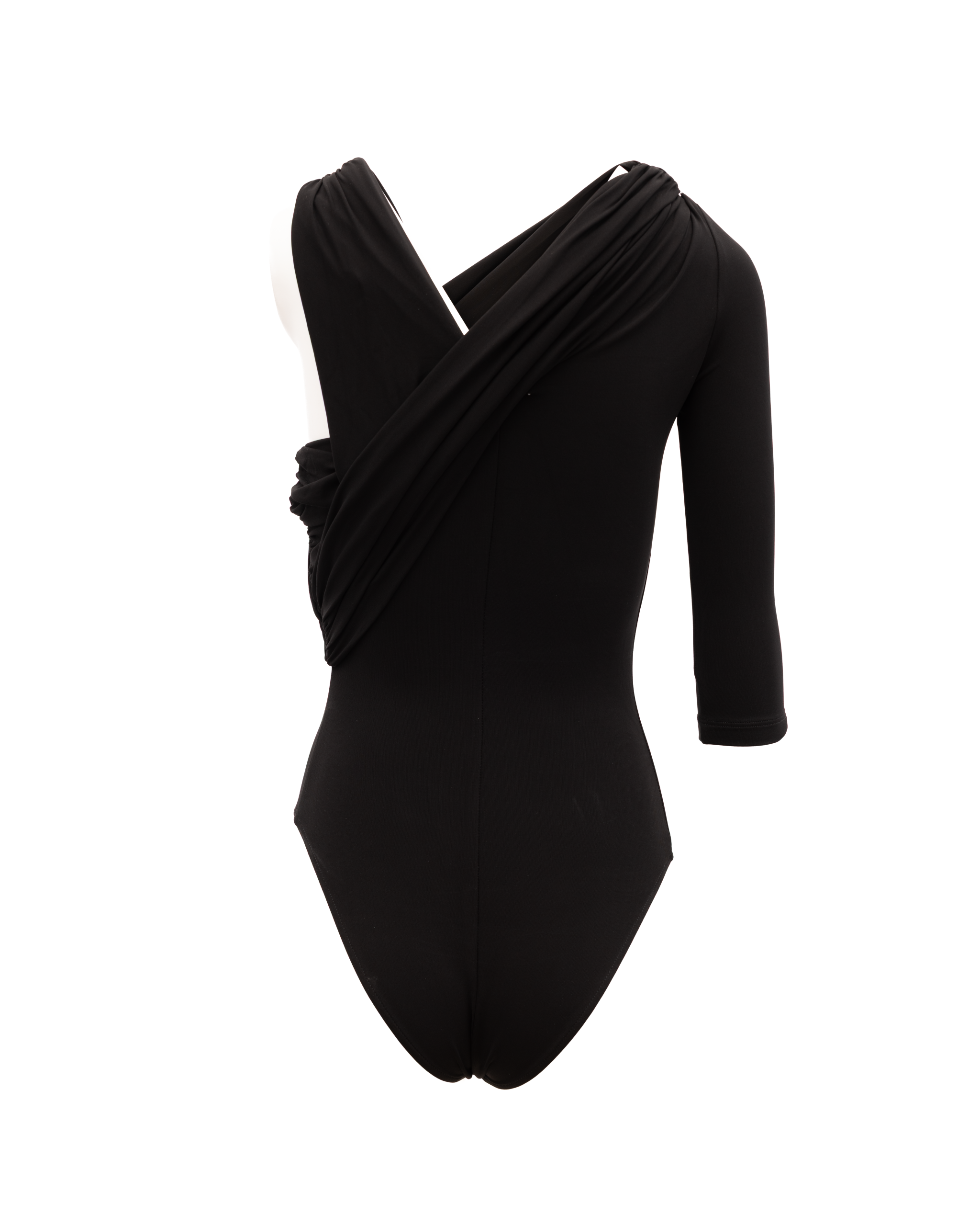 Alexander McQueen Schwarzer Damen-Body aus Viskose