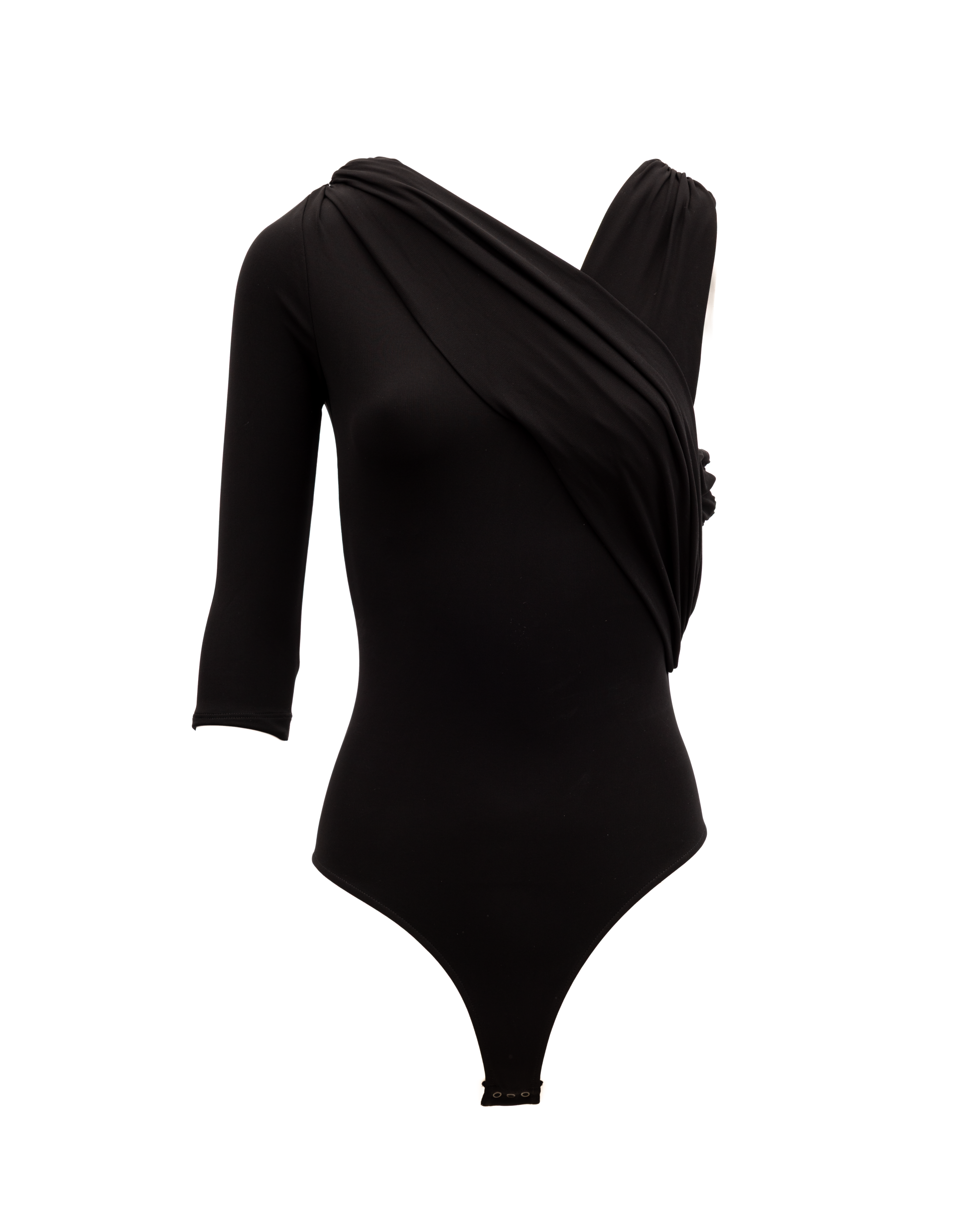 Alexander McQueen Schwarzer Damen-Body aus Viskose