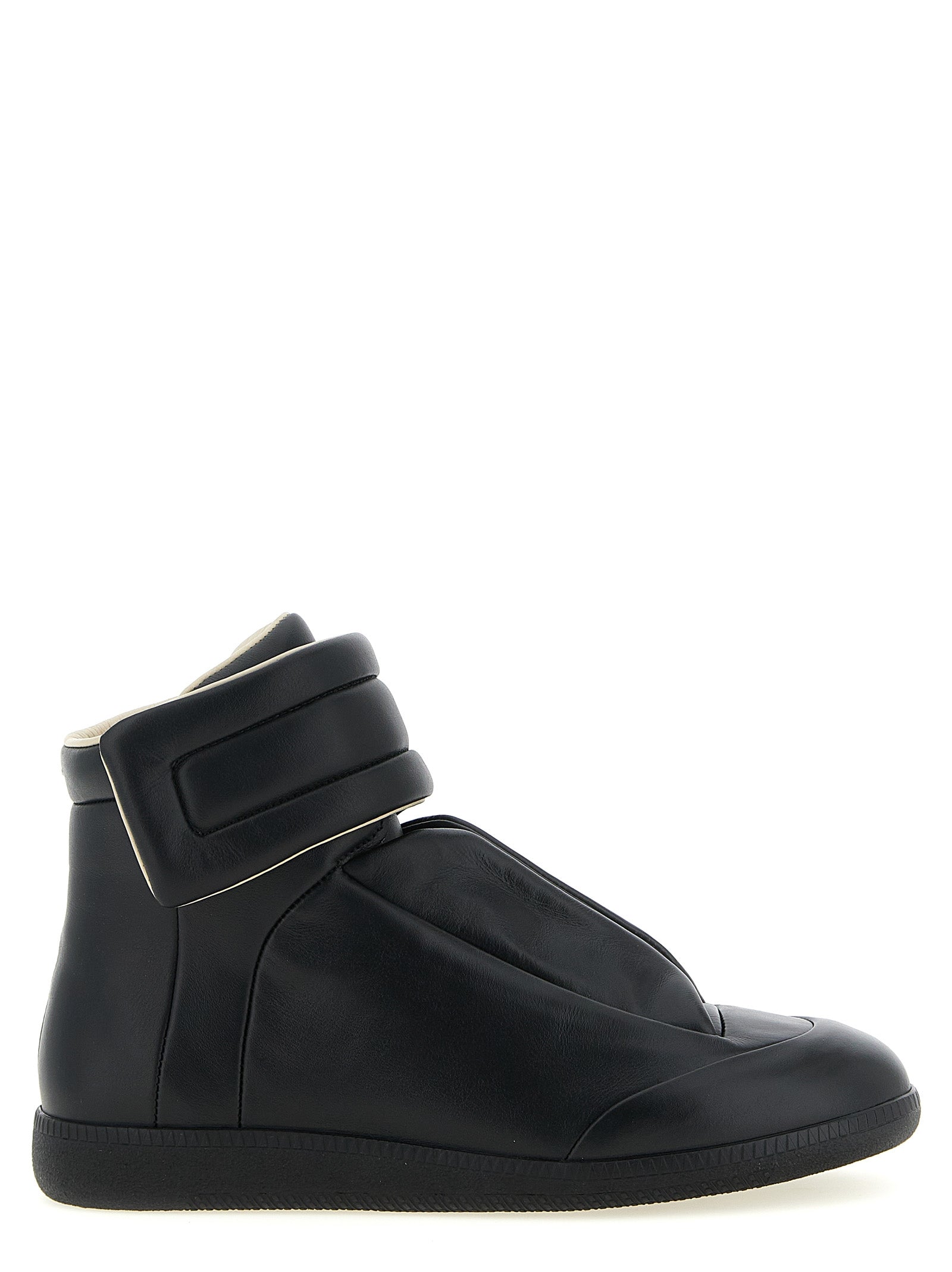 Maison Margiela Schwarze Kalbsleder Chunky Sneaker
