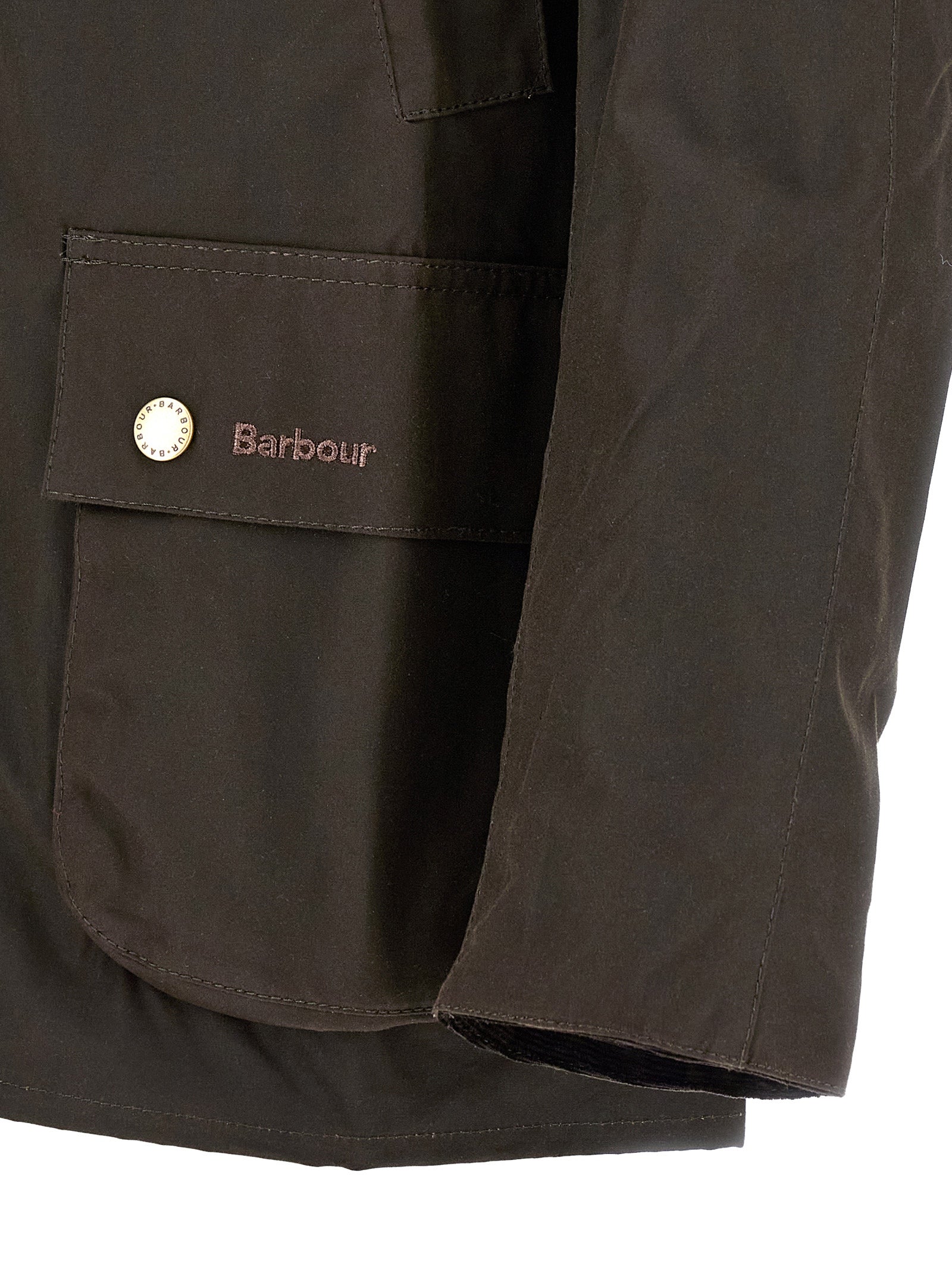 Barbour Braune Baumwolljacke