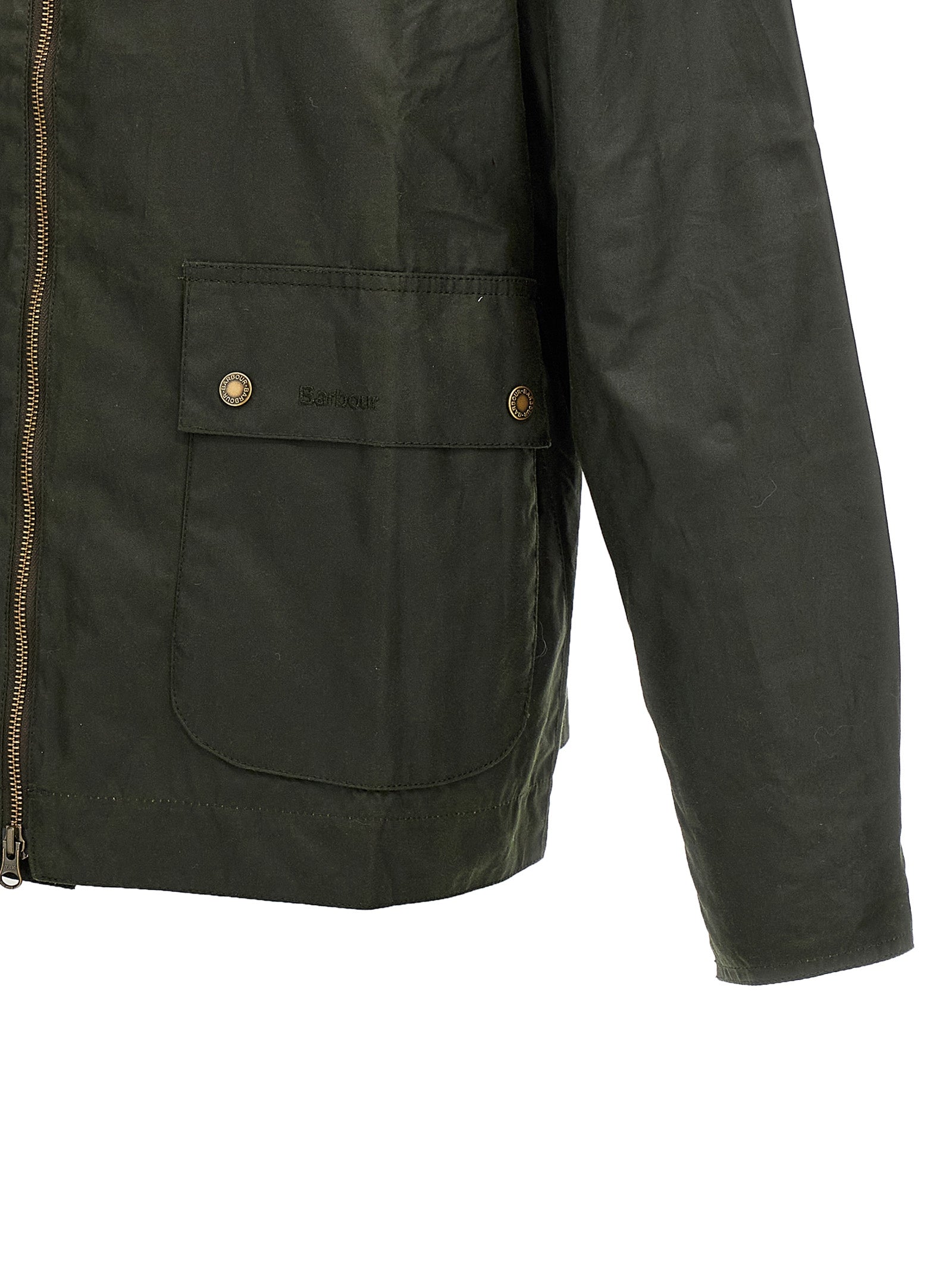 Barbour Baumwolljacke in Zweifarbenoptik