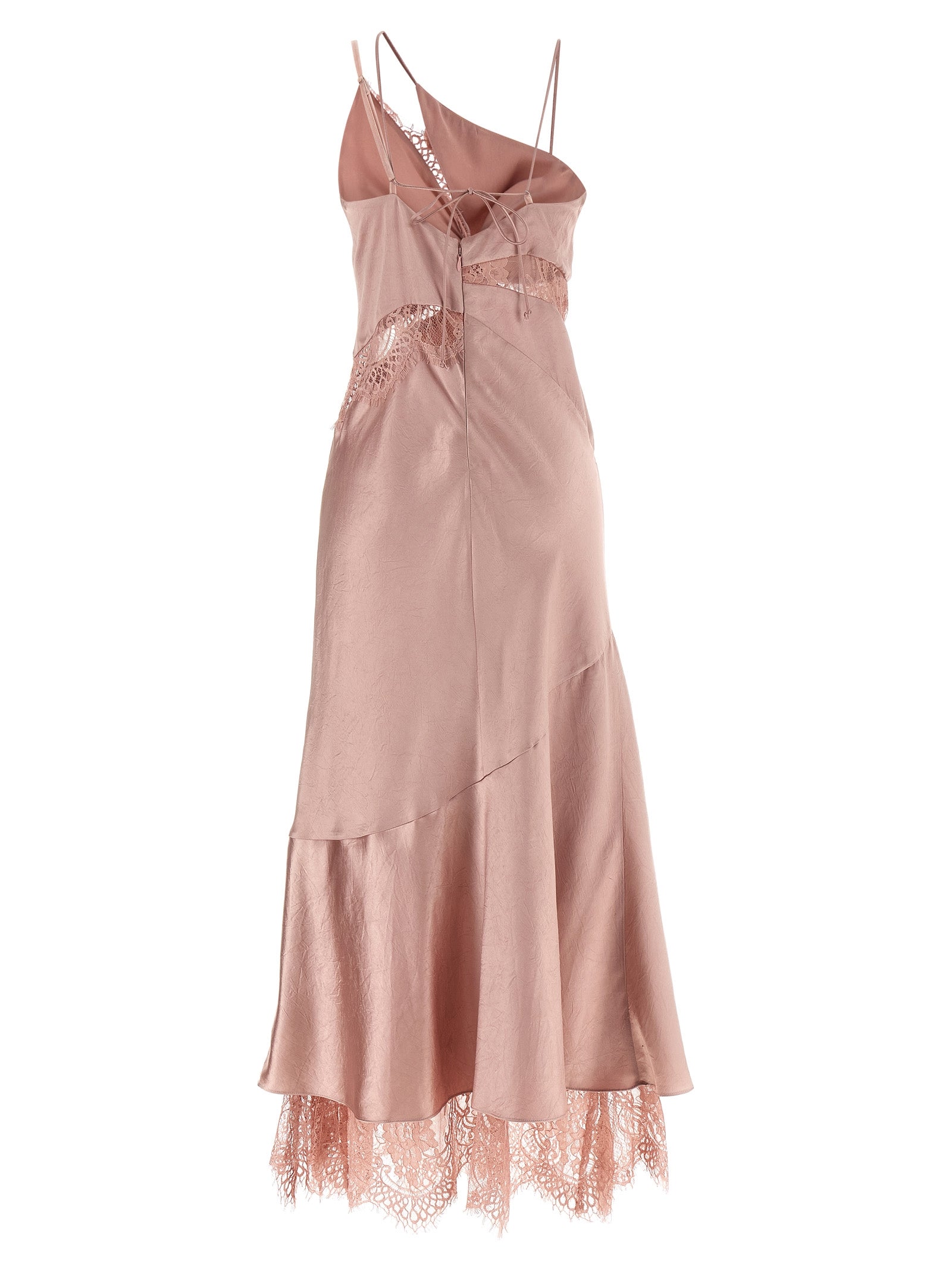 PINKO Langes Kleid aus mehrfarbigem Acetat
