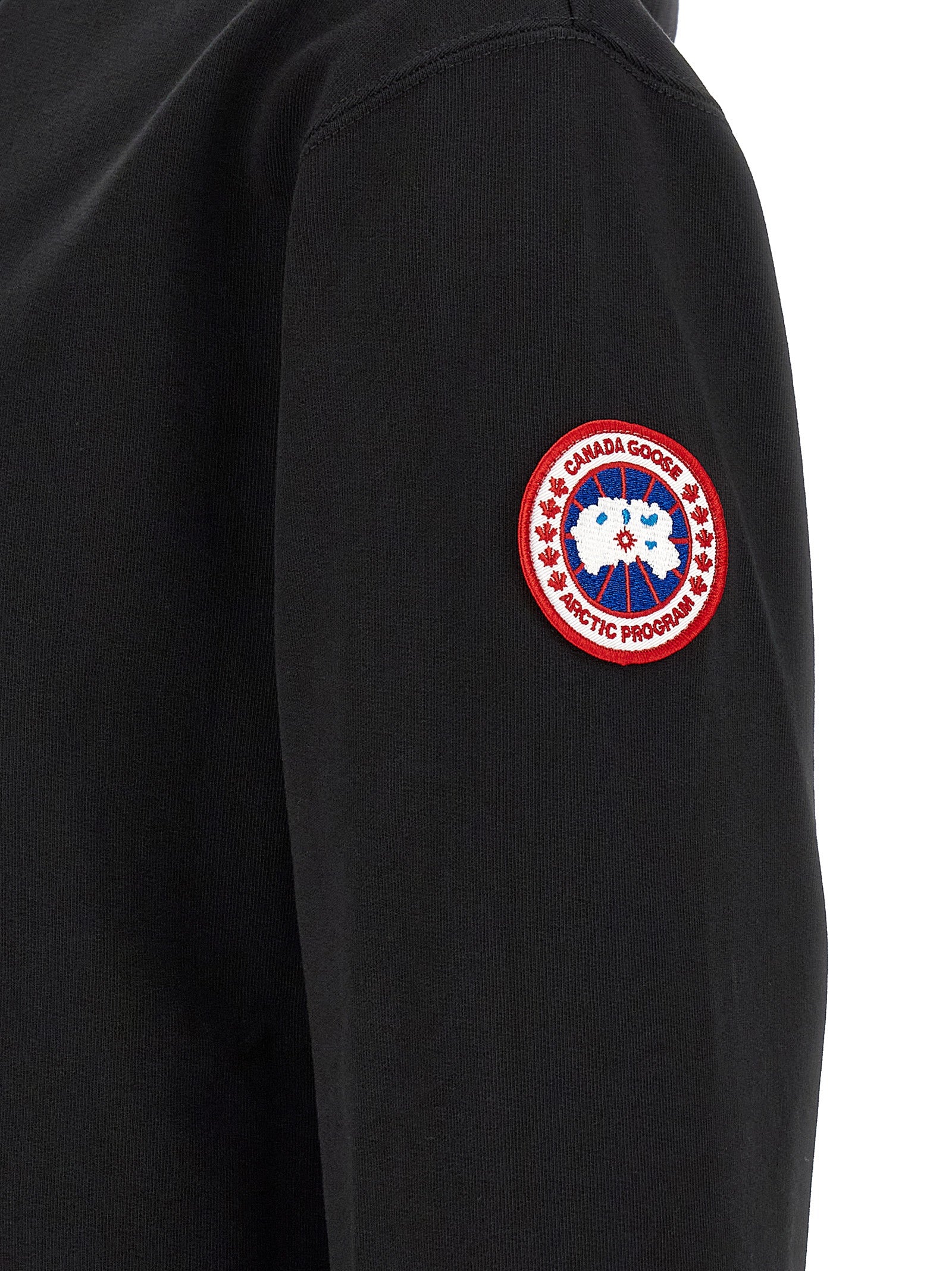 Canada Goose Schwarzer Baumwoll-Sweatshirt