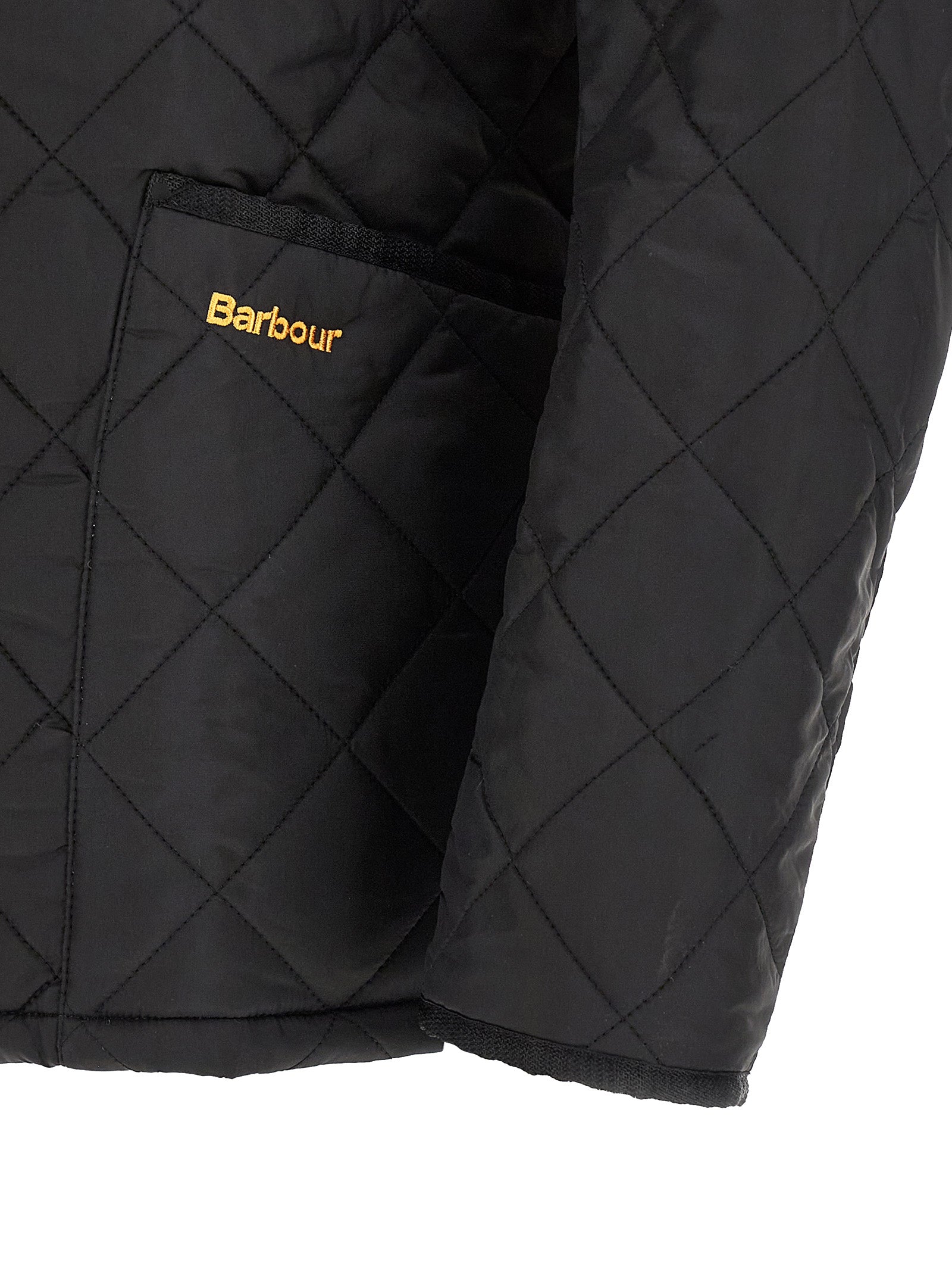 Barbour Schwarze Polyamidjacke