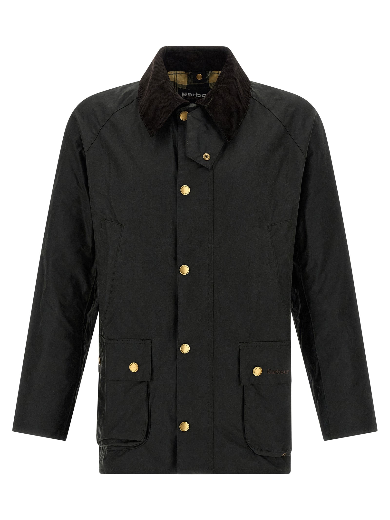 Barbour Zweifarbige Baumwoll-Shell-Jacke