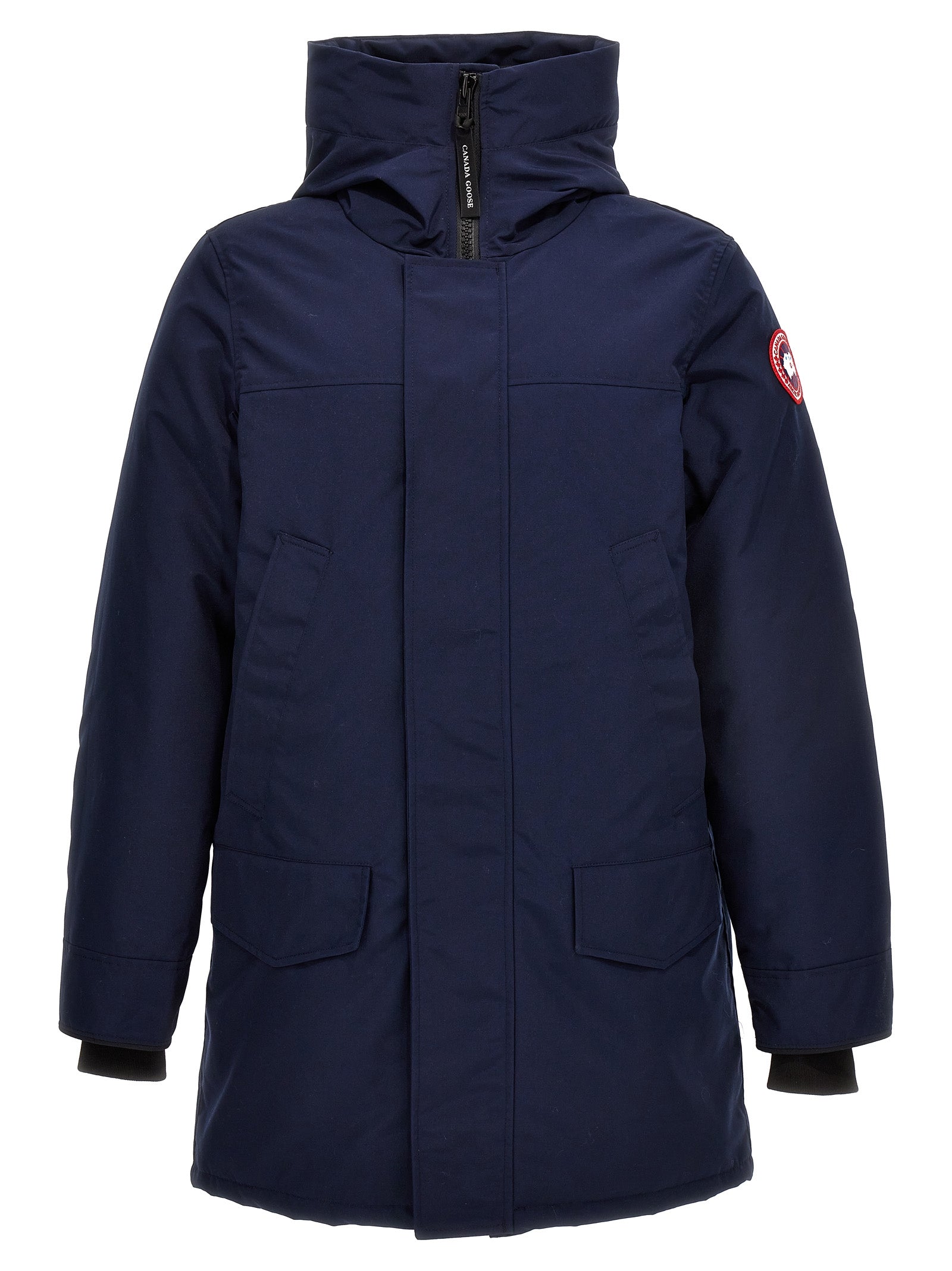 Canada Goose Blauer Parka aus Polyester