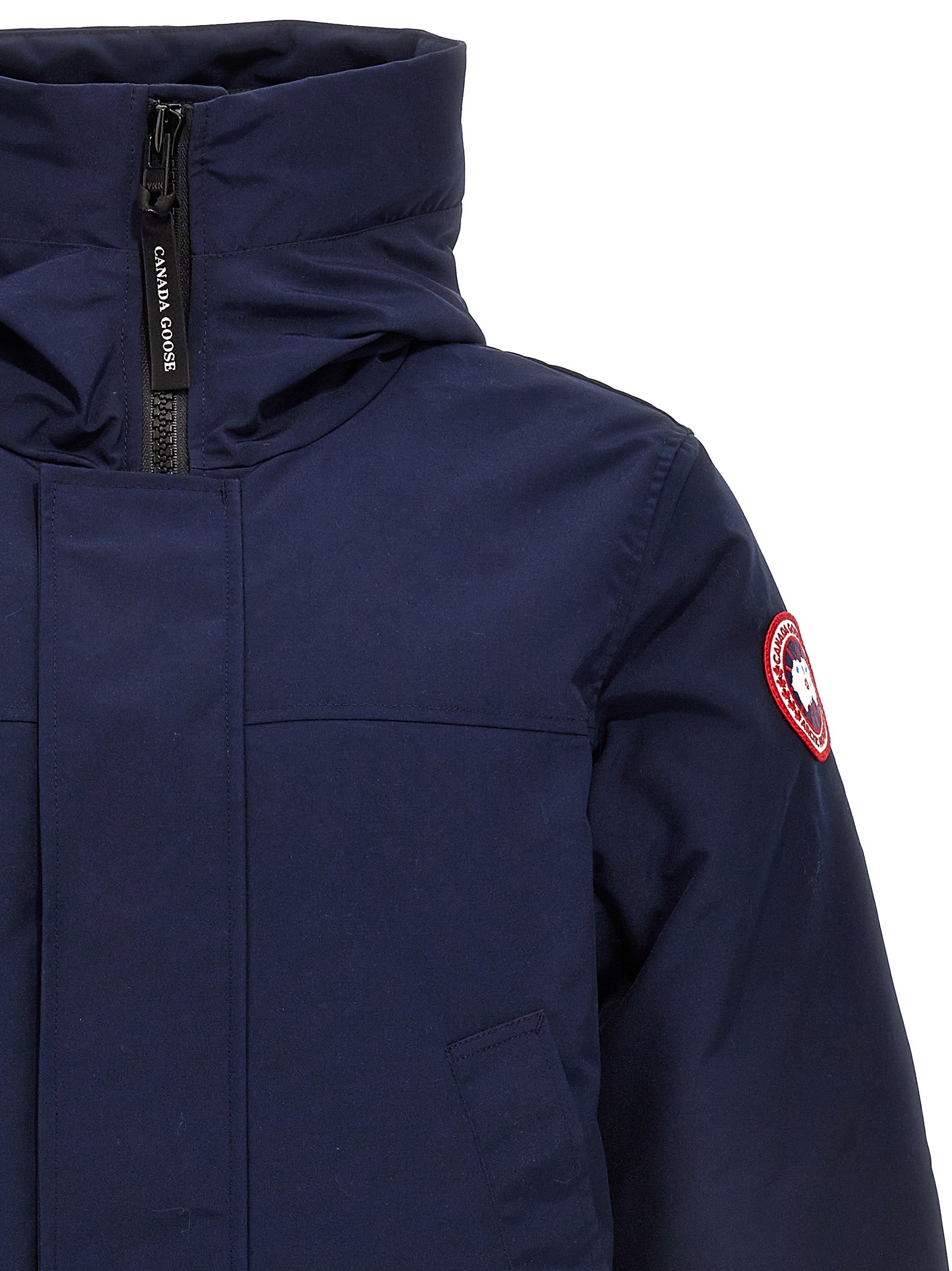 Canada Goose Blauer Parka aus Polyester