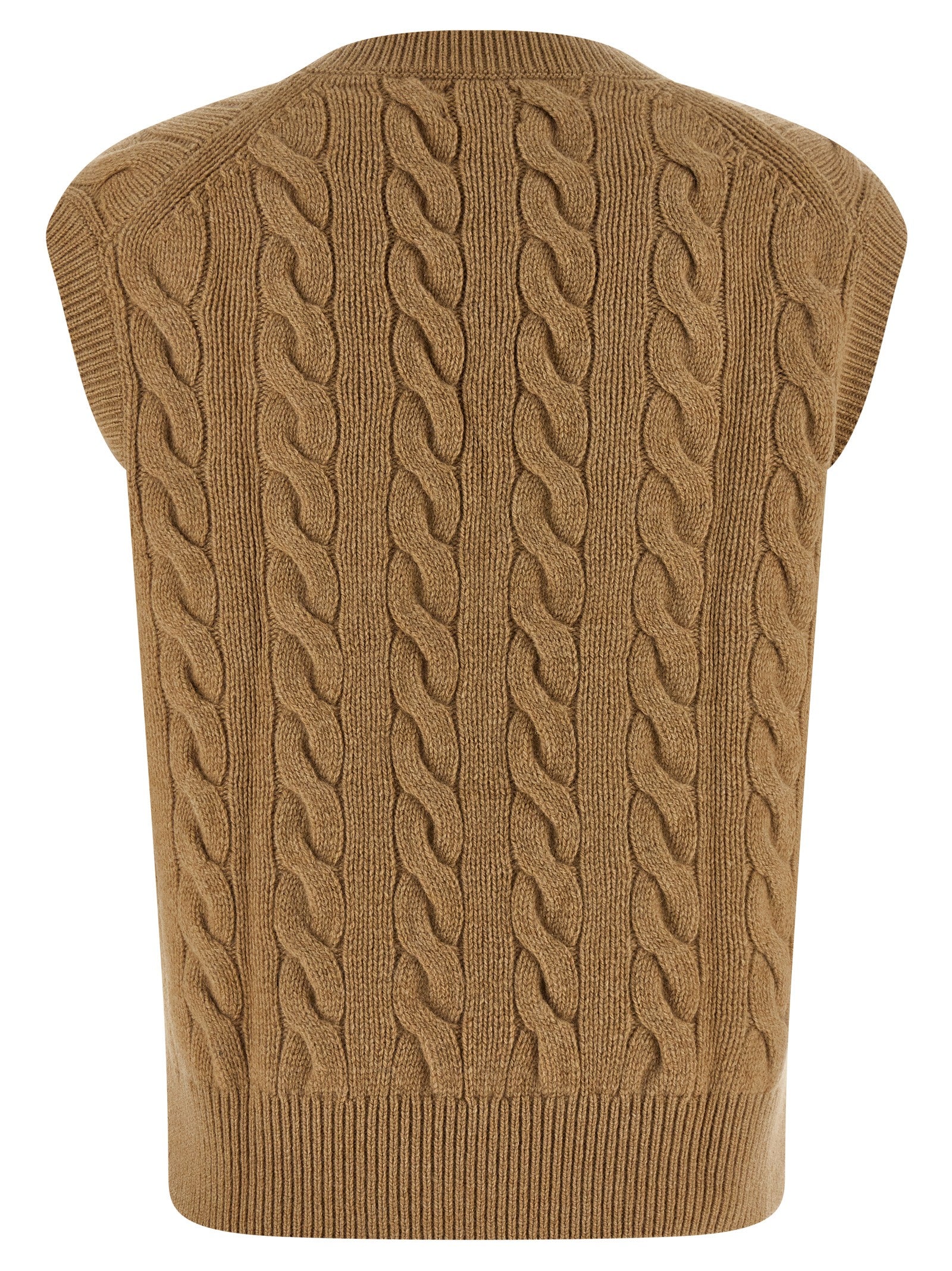 Polo Ralph Lauren Beige Woll-Weste