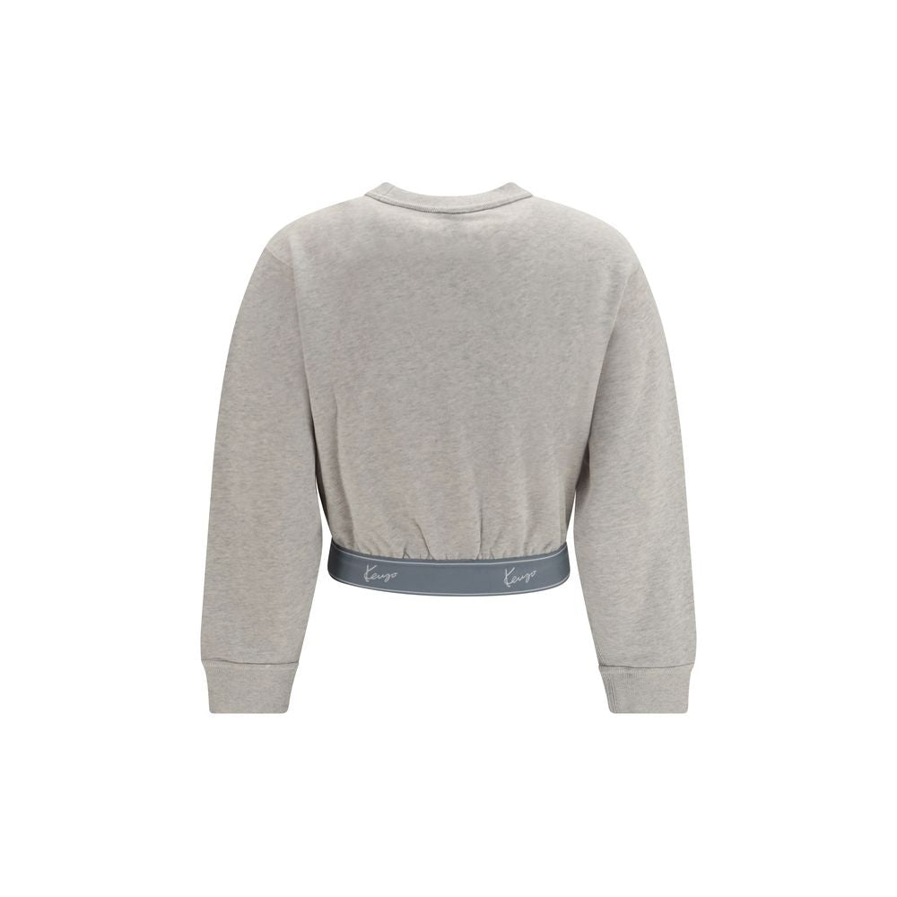 Kenzo Grauer Baumwollpullover