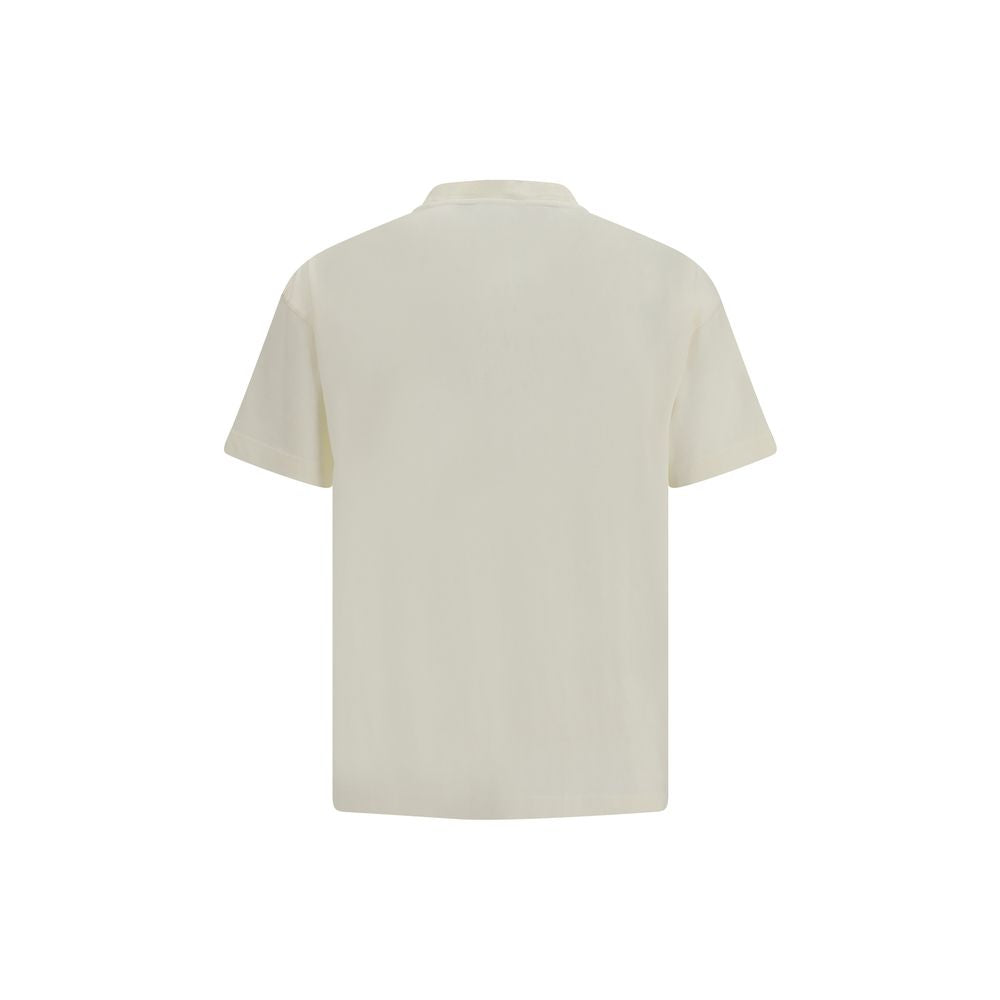 Palm Angels Weißes Baumwoll-T-Shirt
