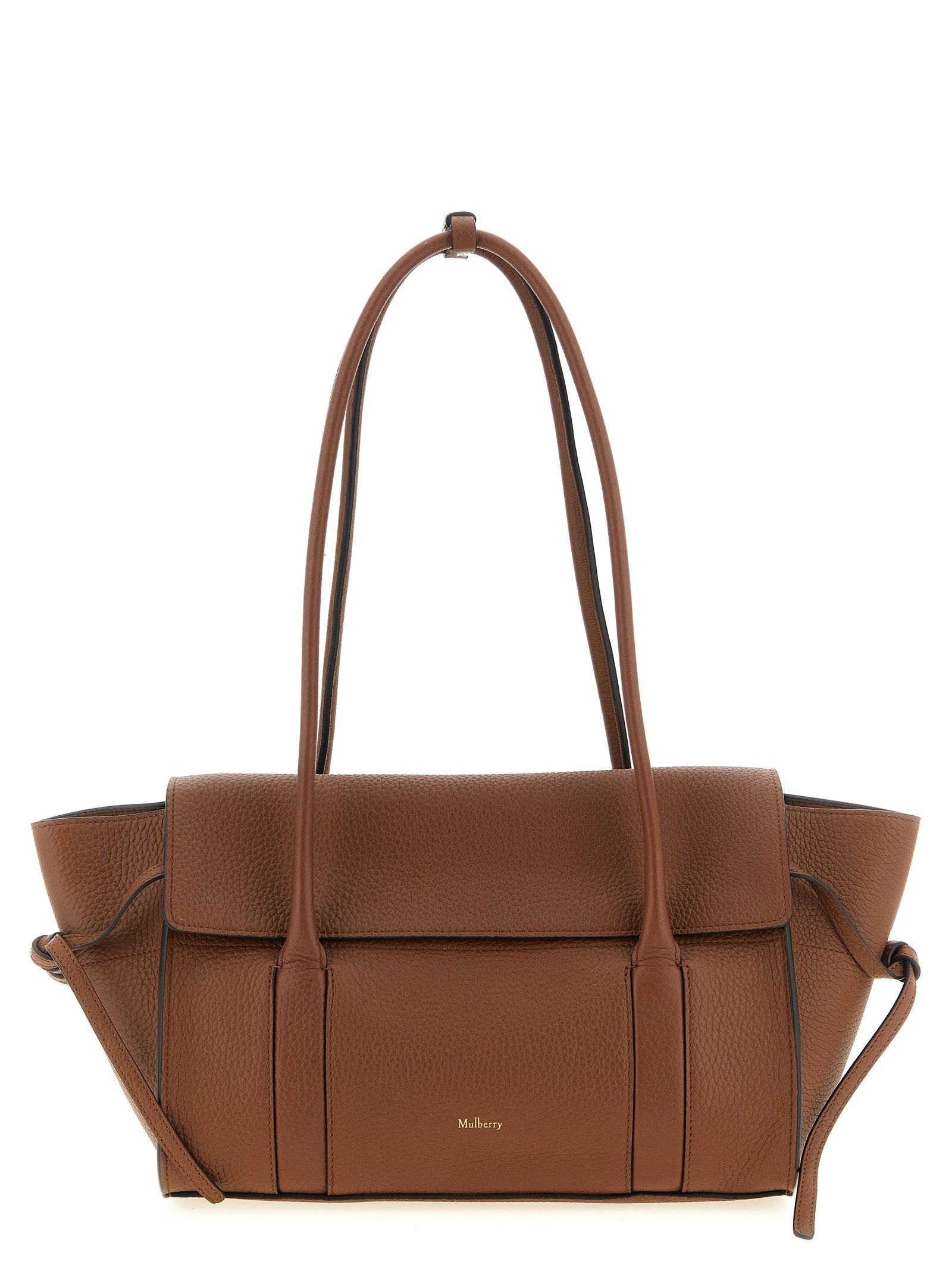 Mulberry Braunes Kalbsleder Damen Crossbody Tasche