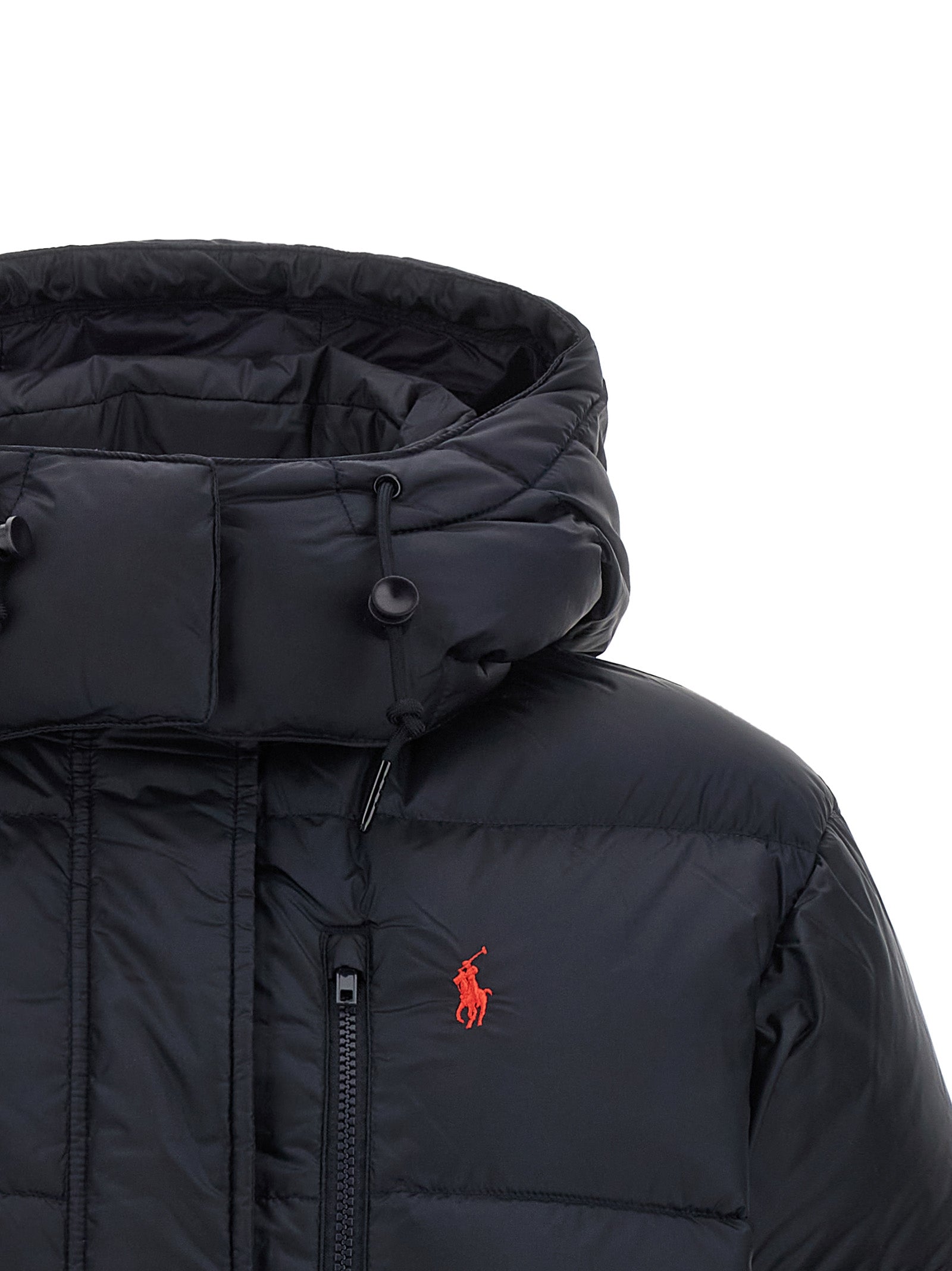 Polo Ralph Lauren Vollständige Nylonjacke in Blau