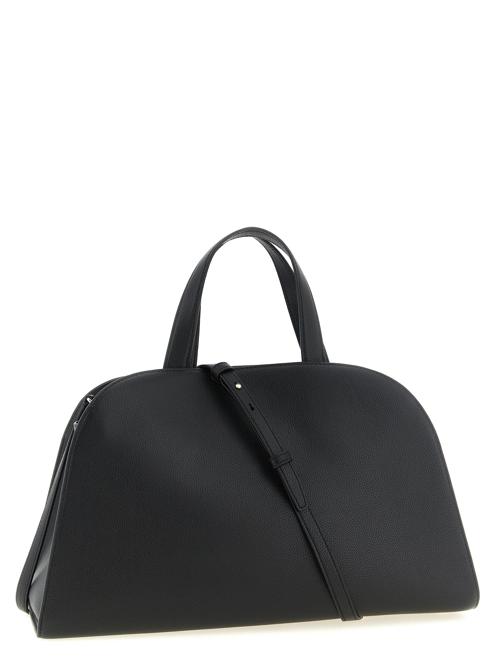 Tory Burch Schwarze Umhängetasche aus Rindsleder