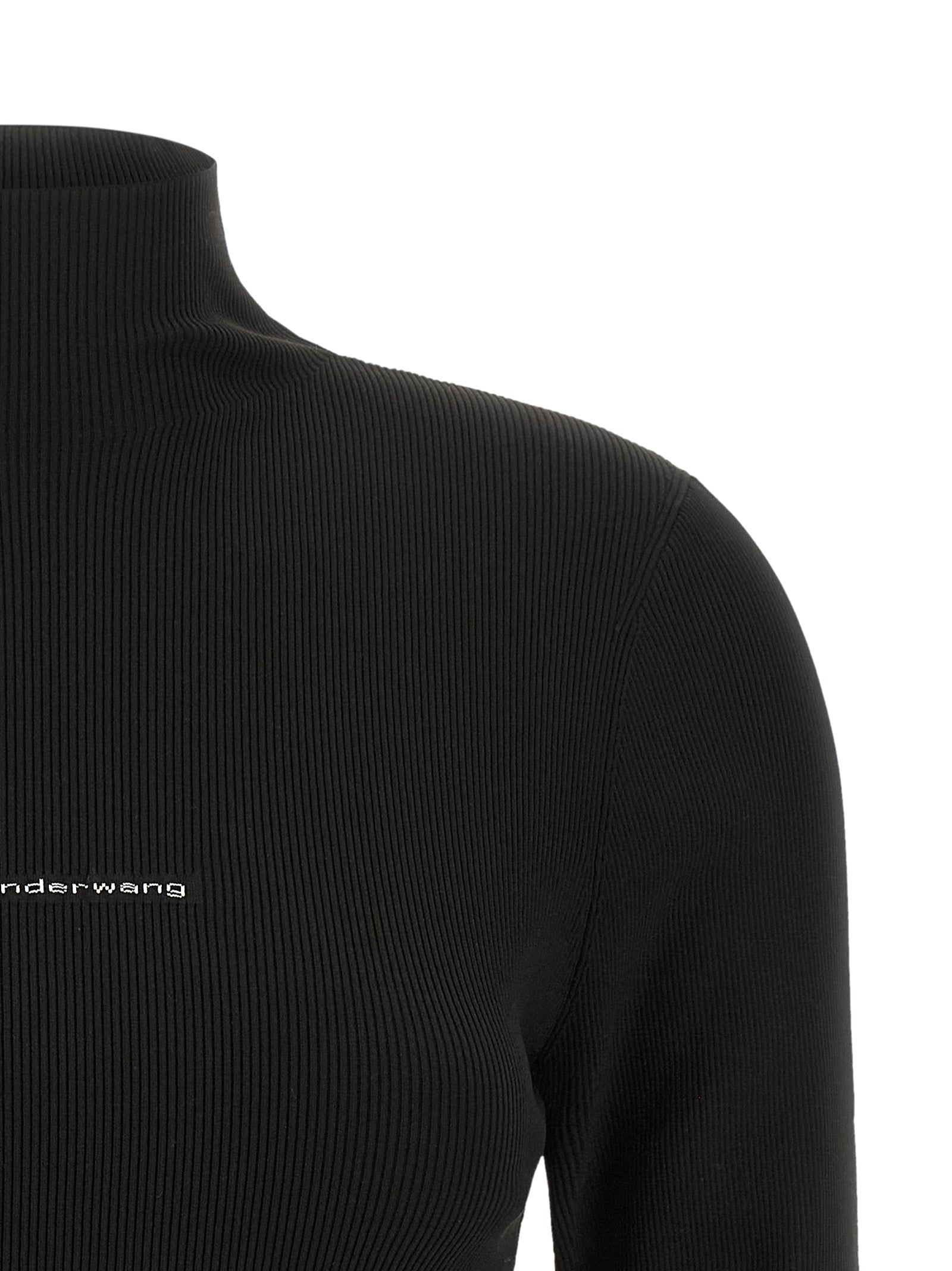 Alexander Wang Schwarzer Cardigan aus Polyamid