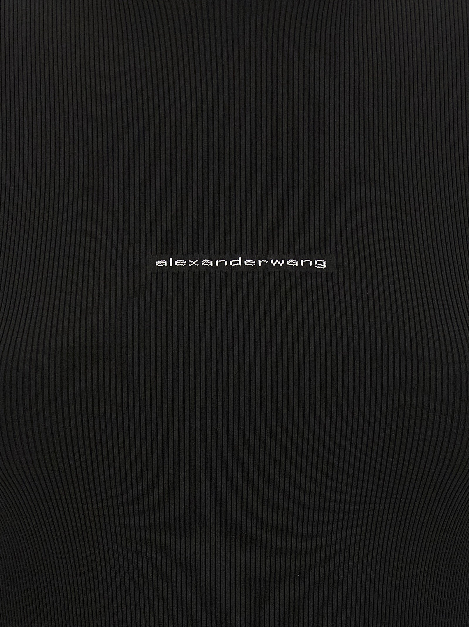 Alexander Wang Schwarzer Cardigan aus Polyamid
