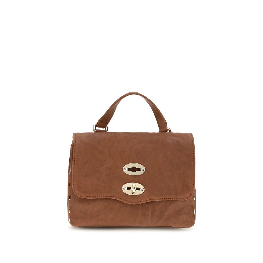 Zanellato Braune Kalbsleder-Tasche Bos Taurus