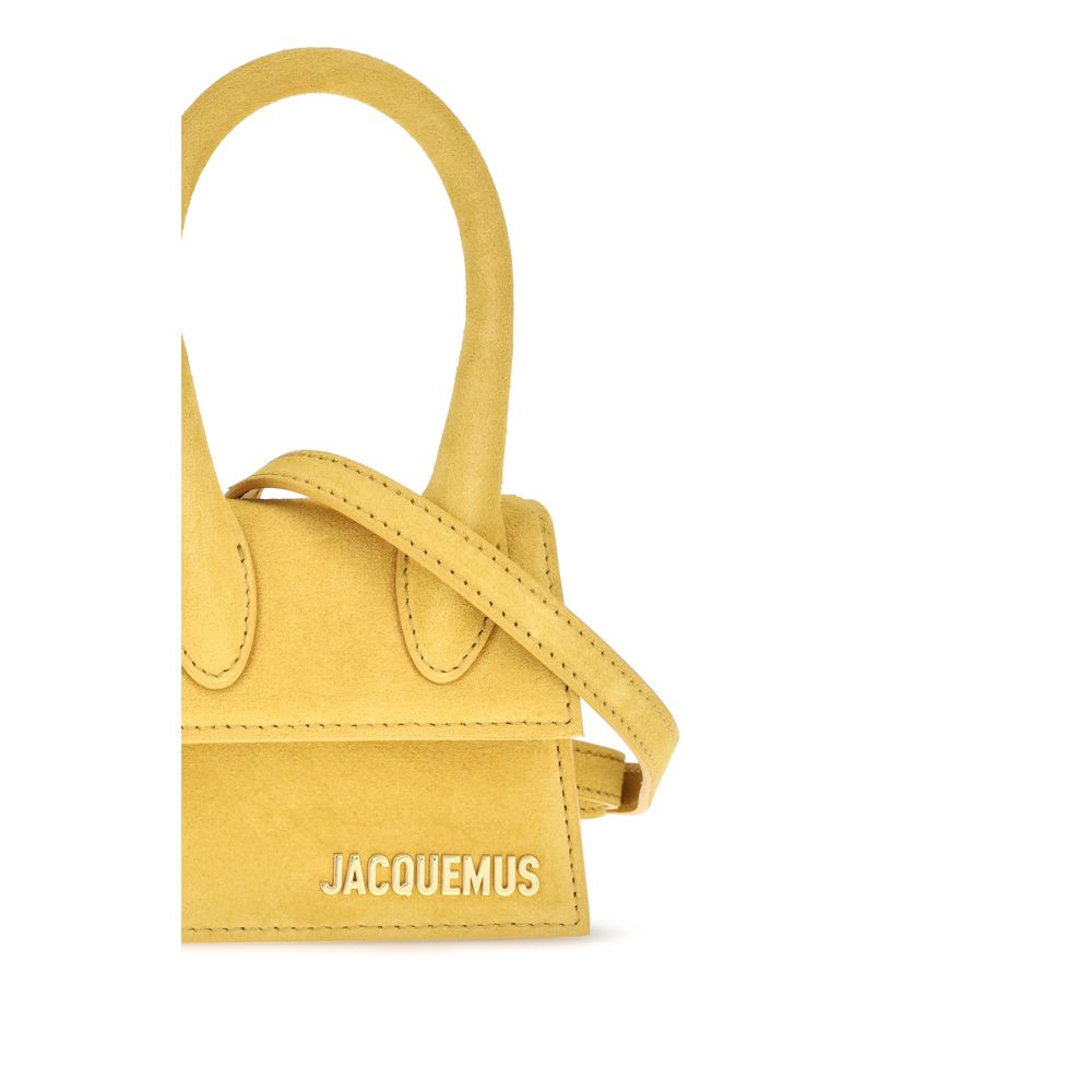 Jacquemus Bicolor Calf Leather Bos Taurus Schultertasche