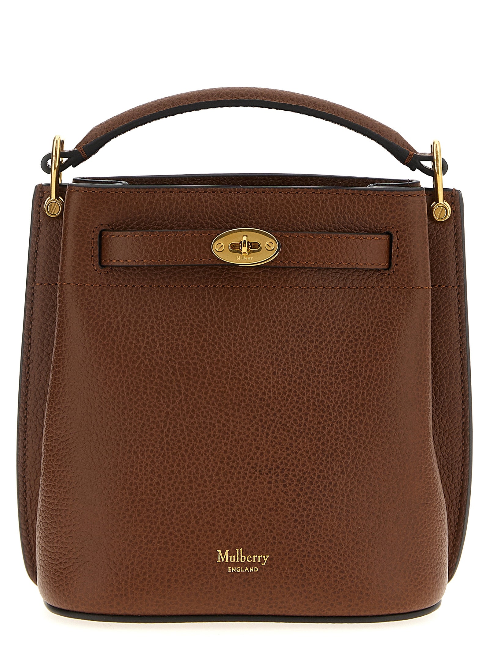 Mulberry Umhängetasche aus braunem Kalbsleder
