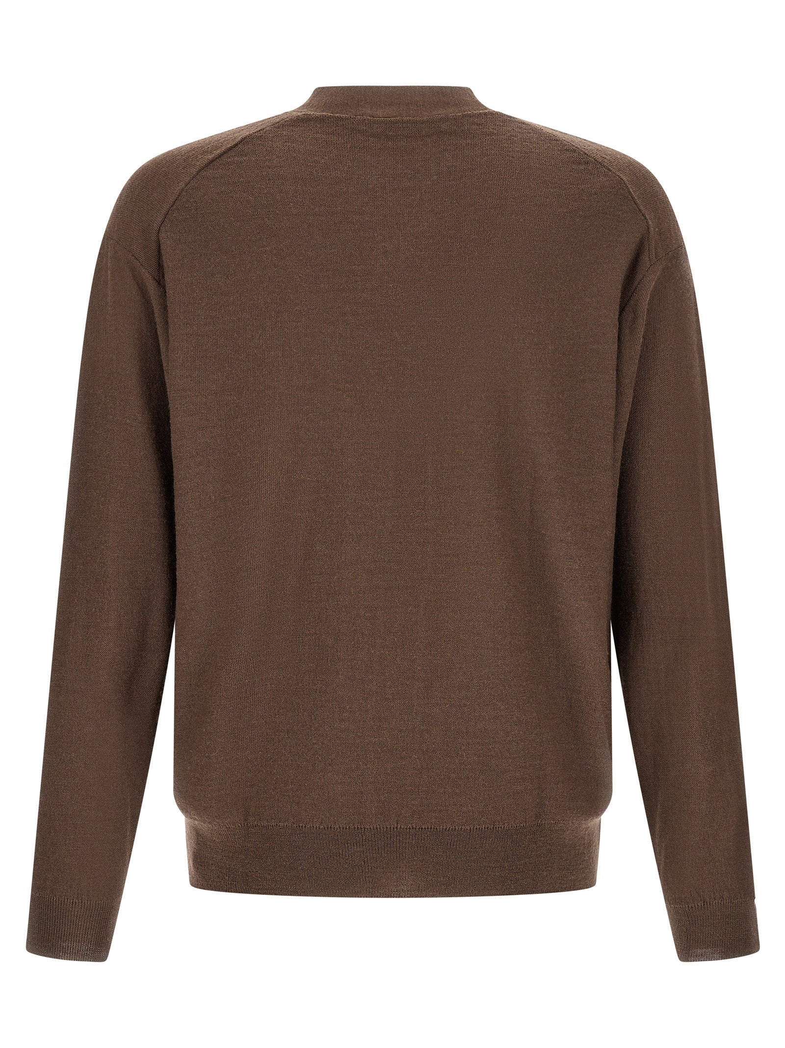 Lemaire Brauner Wollcardigan