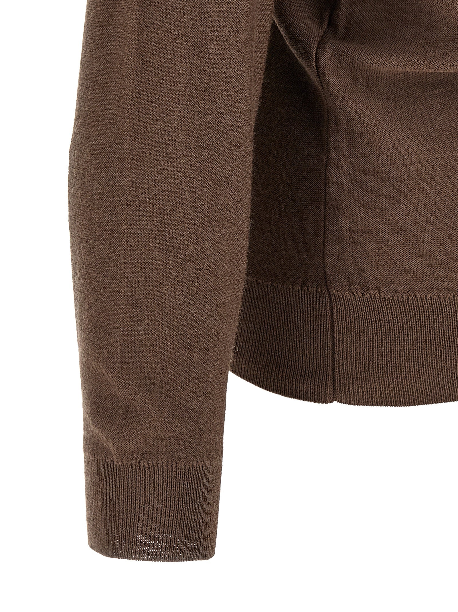 Lemaire Brauner Wollcardigan