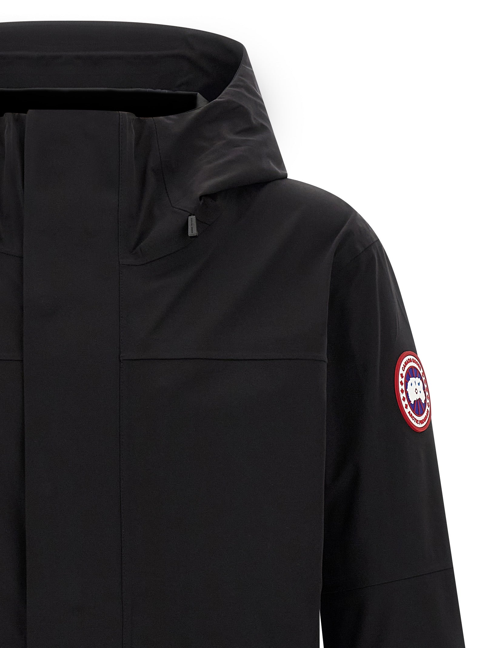 Canada Goose Schwarze Polyamid-Shell-Jacke