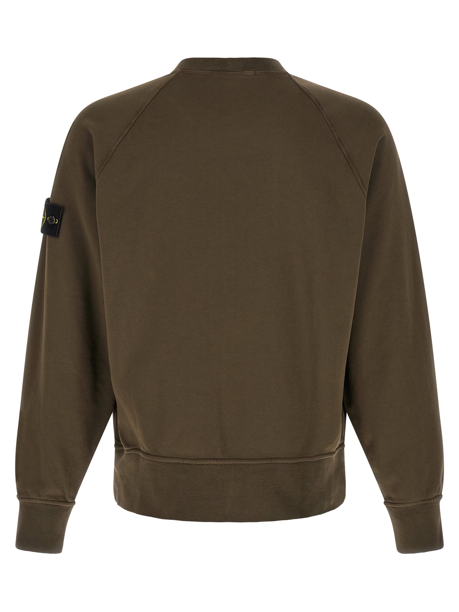 Stone Island Grauer Baumwollpullover