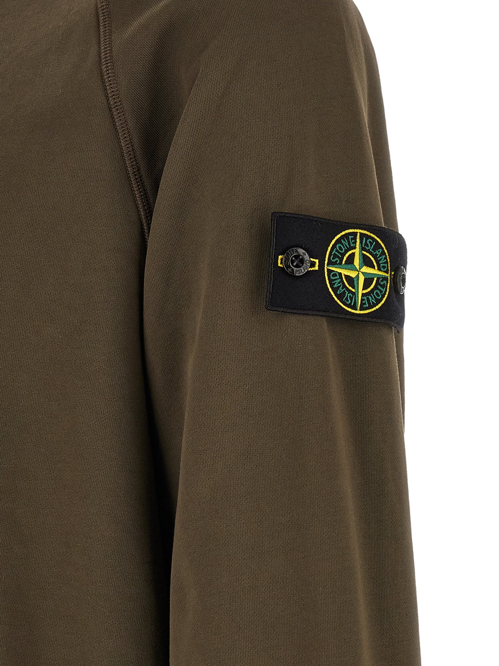 Stone Island Grauer Baumwollpullover