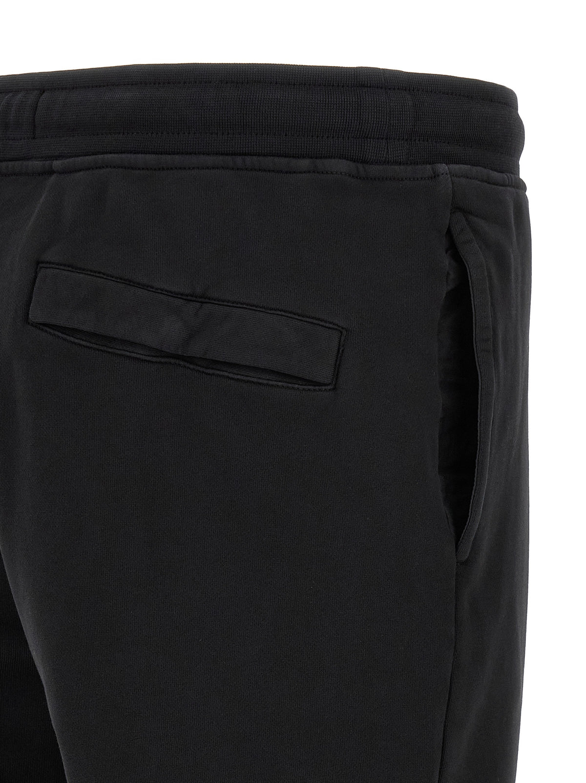 Stone Island Schwarze Baumwoll-Jogginghose (Trainingshose)