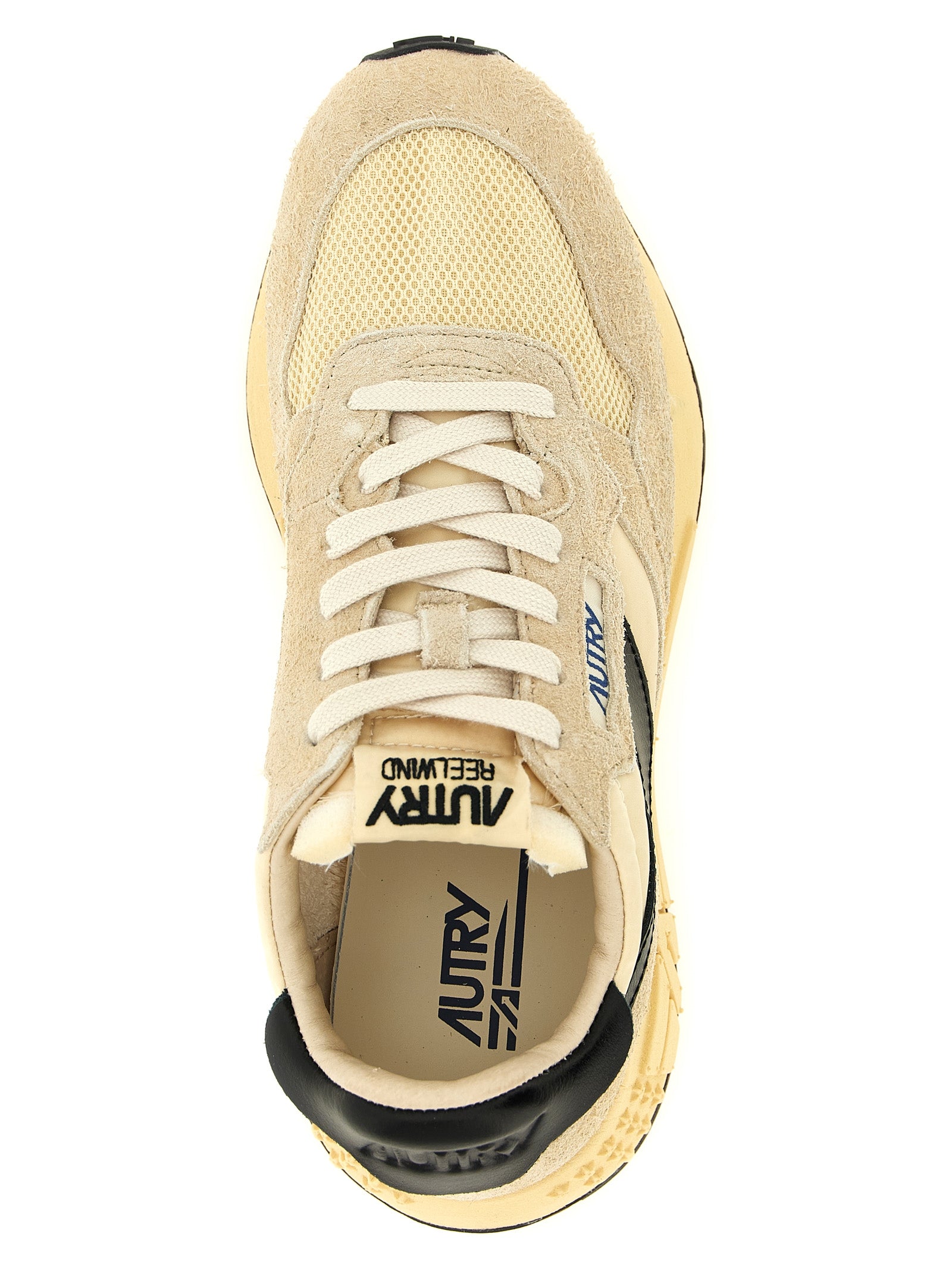 Autry Schwarze Sneaker aus Nylon im Athletic-Stil